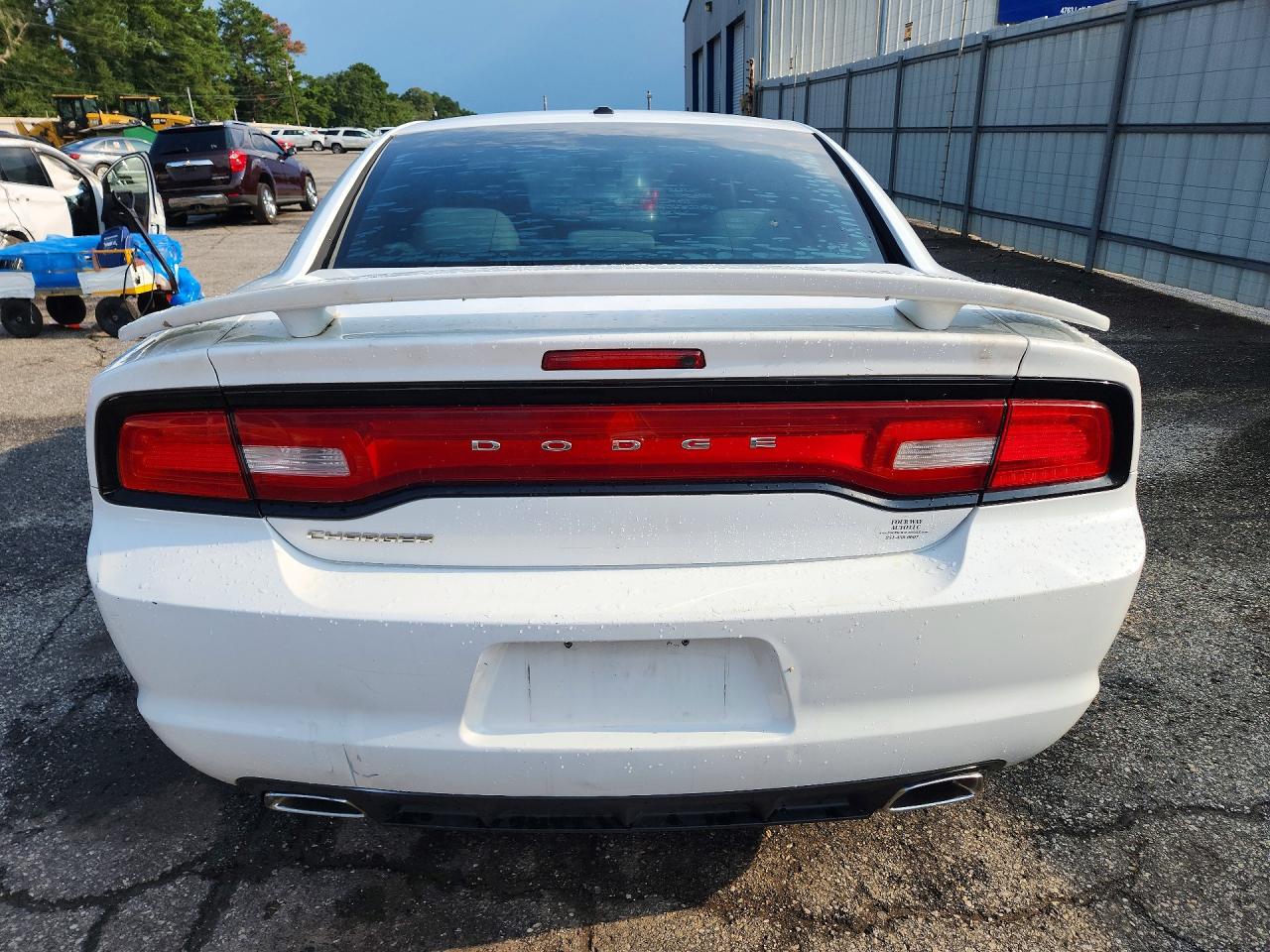 2012 Dodge Charger Se White vin: 2C3CDXBG4CH302870