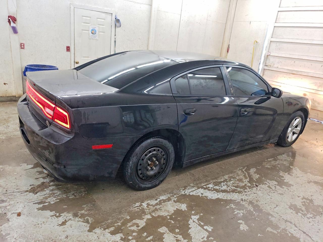 2013 Dodge Charger Se Black vin: 2C3CDXBG4DH507171