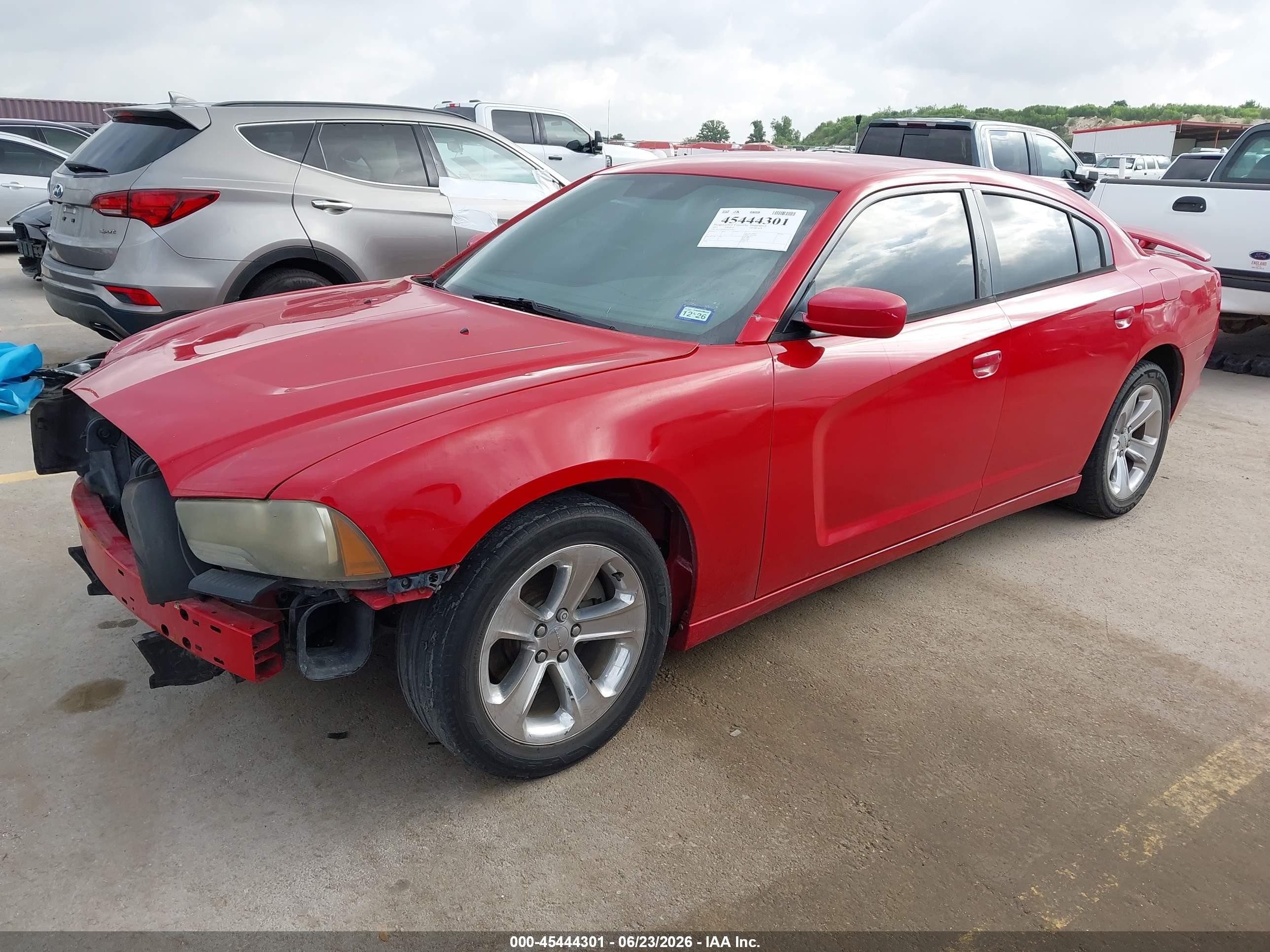 2013 Dodge Charger Se Red vin: 2C3CDXBG4DH512631