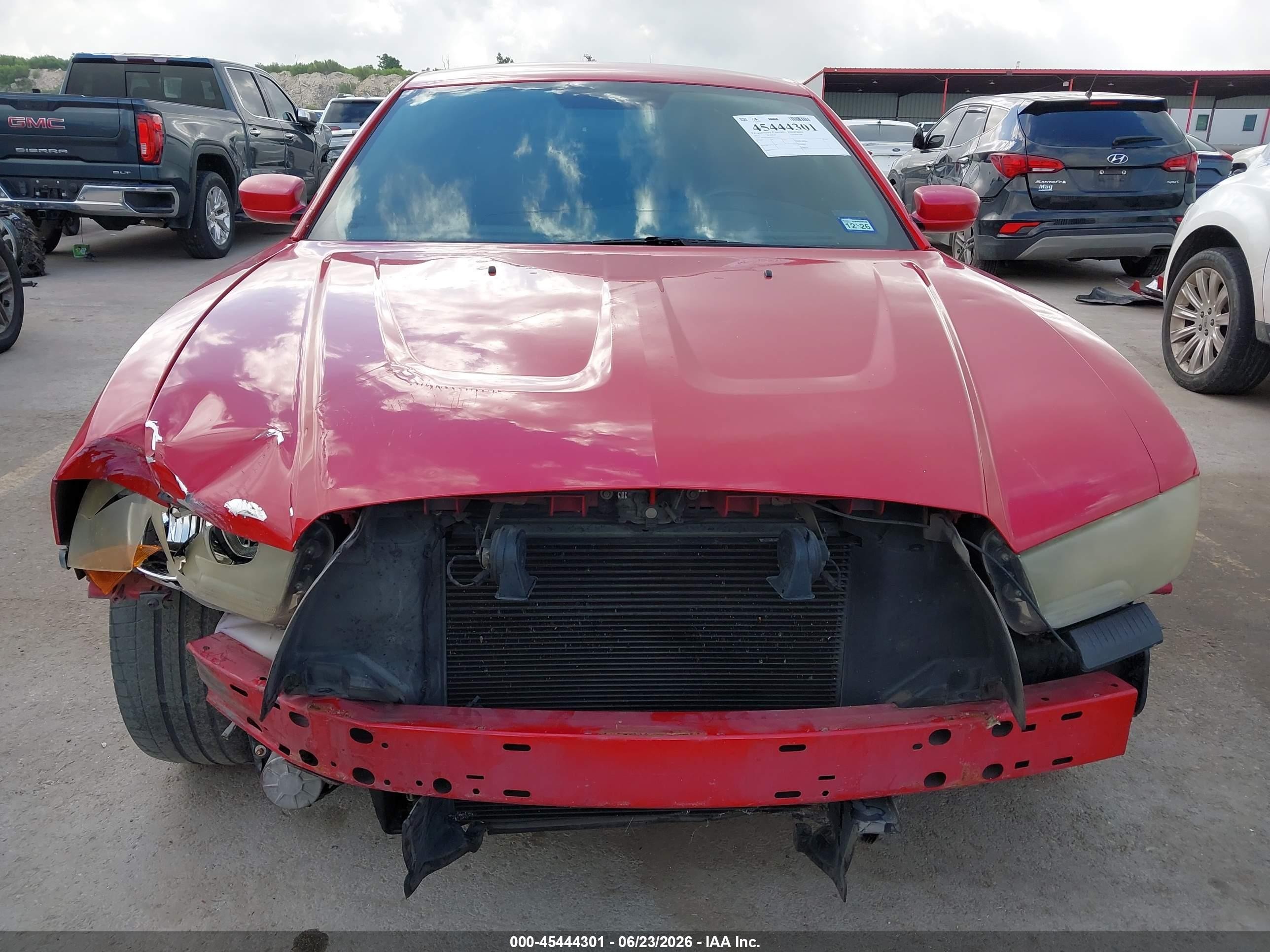 2013 Dodge Charger Se Red vin: 2C3CDXBG4DH512631