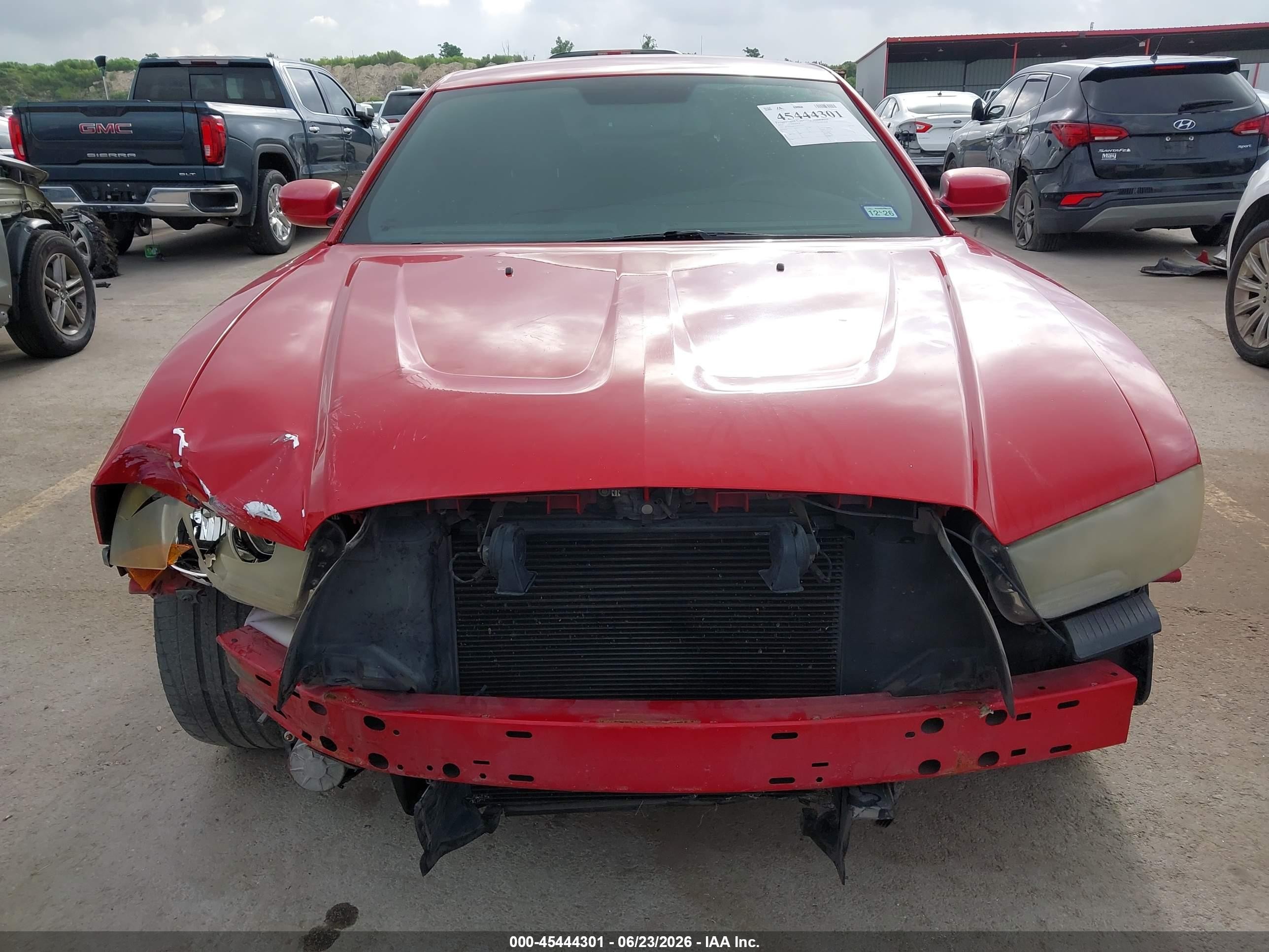 2013 Dodge Charger Se Red vin: 2C3CDXBG4DH512631