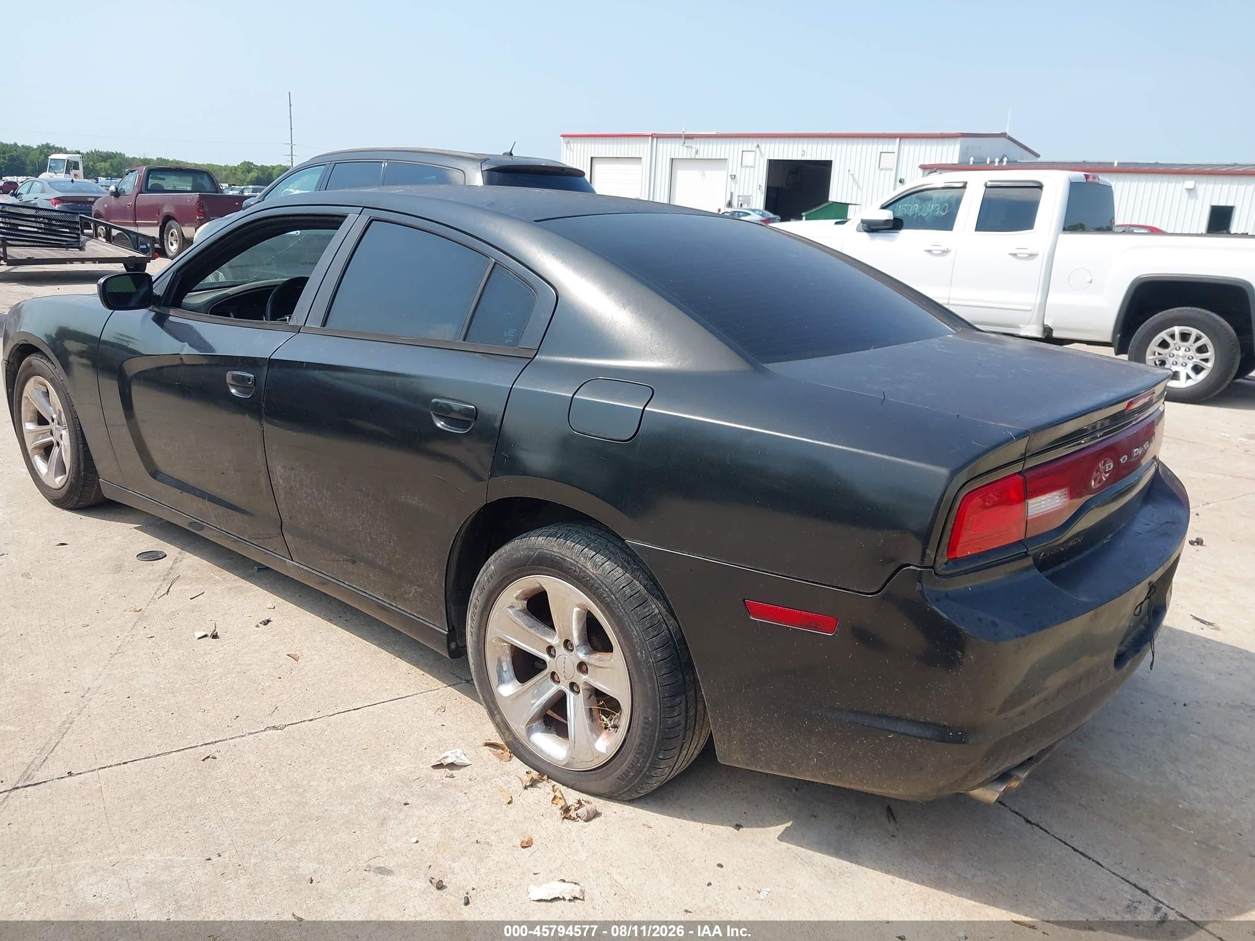 2013 Dodge Charger Se Black vin: 2C3CDXBG4DH526447