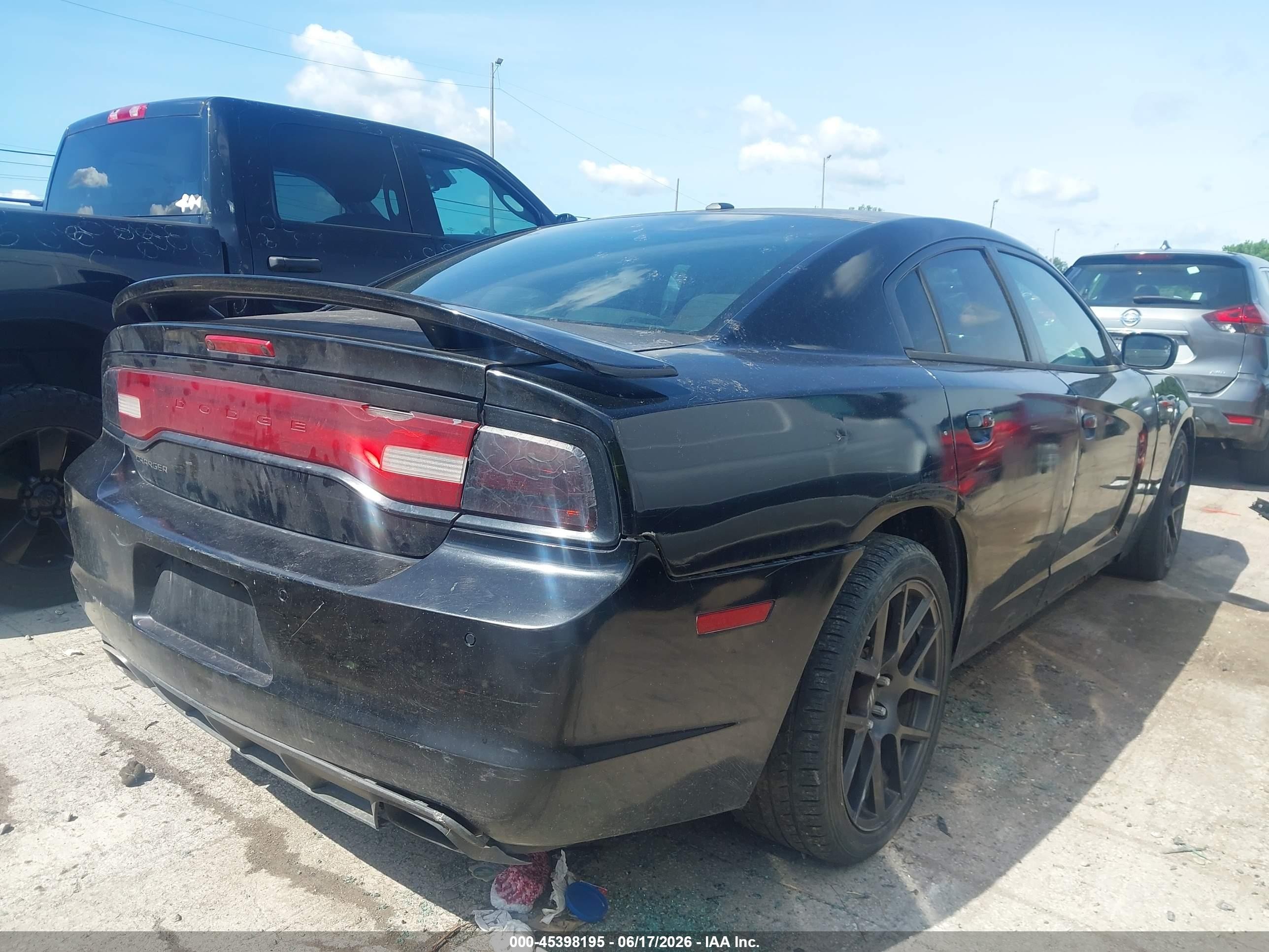 2013 Dodge Charger Se Черный vin: 2C3CDXBG4DH534967