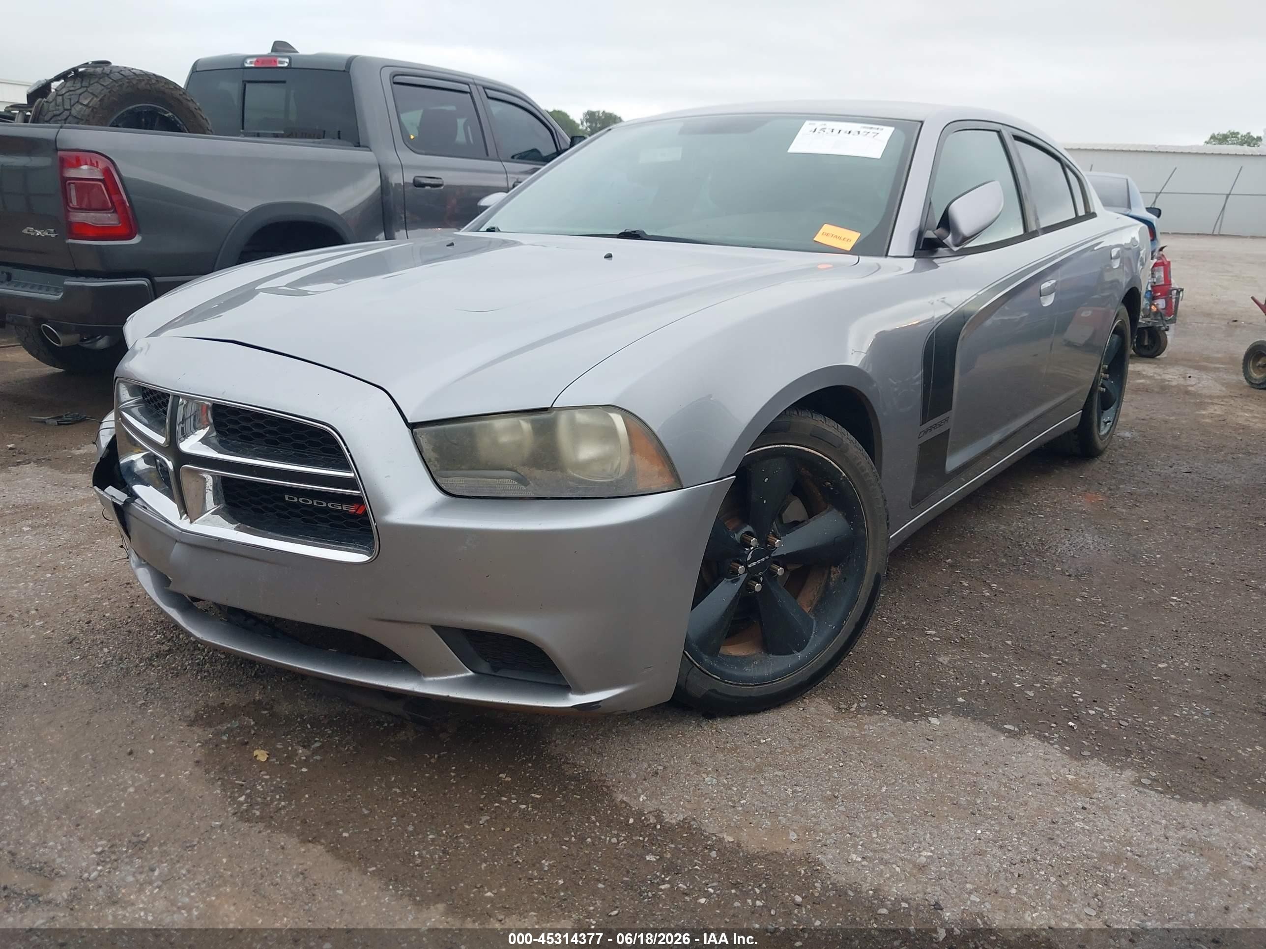 2013 Dodge Charger Se Silver vin: 2C3CDXBG4DH570352
