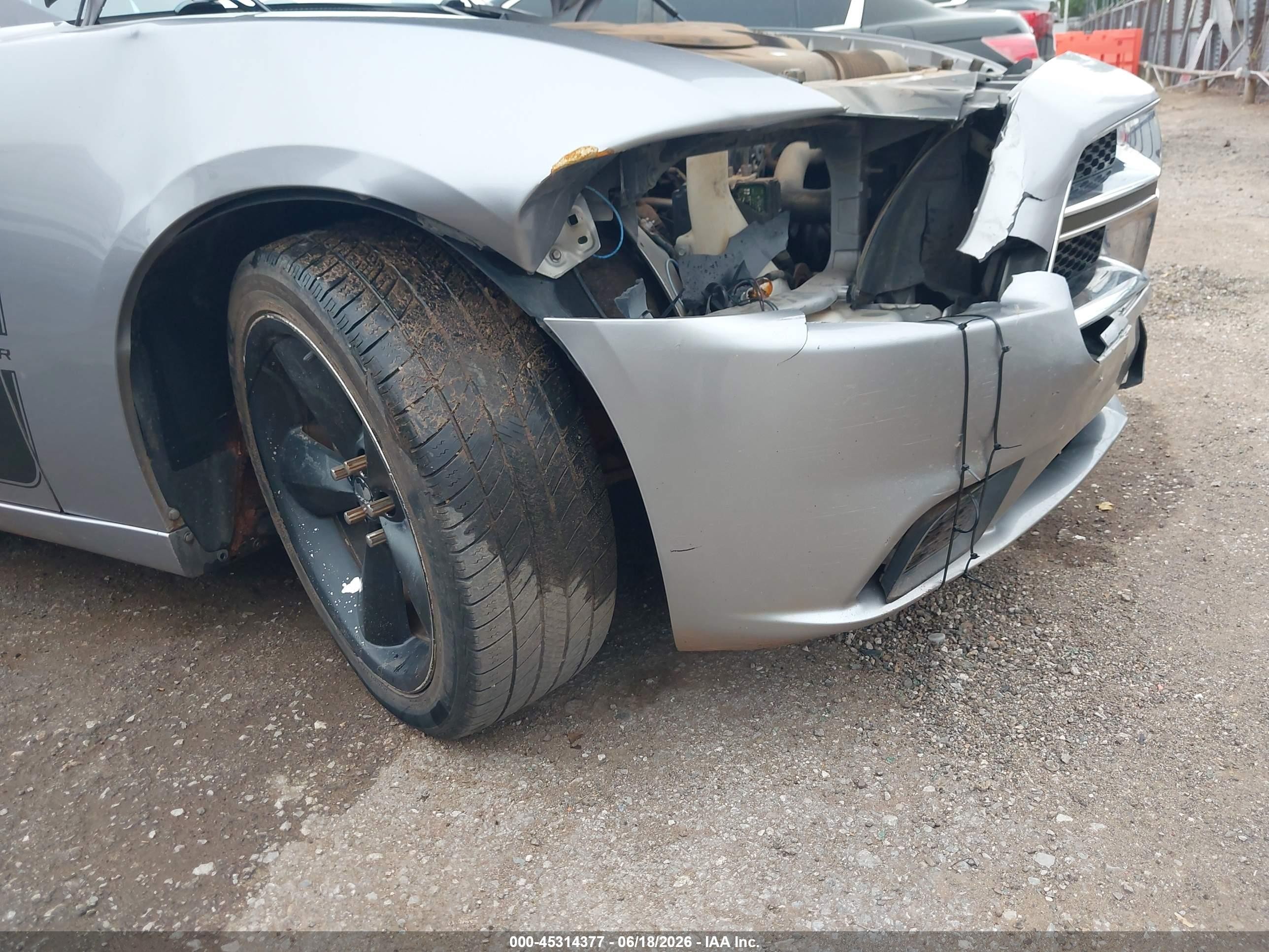 2013 Dodge Charger Se Silver vin: 2C3CDXBG4DH570352