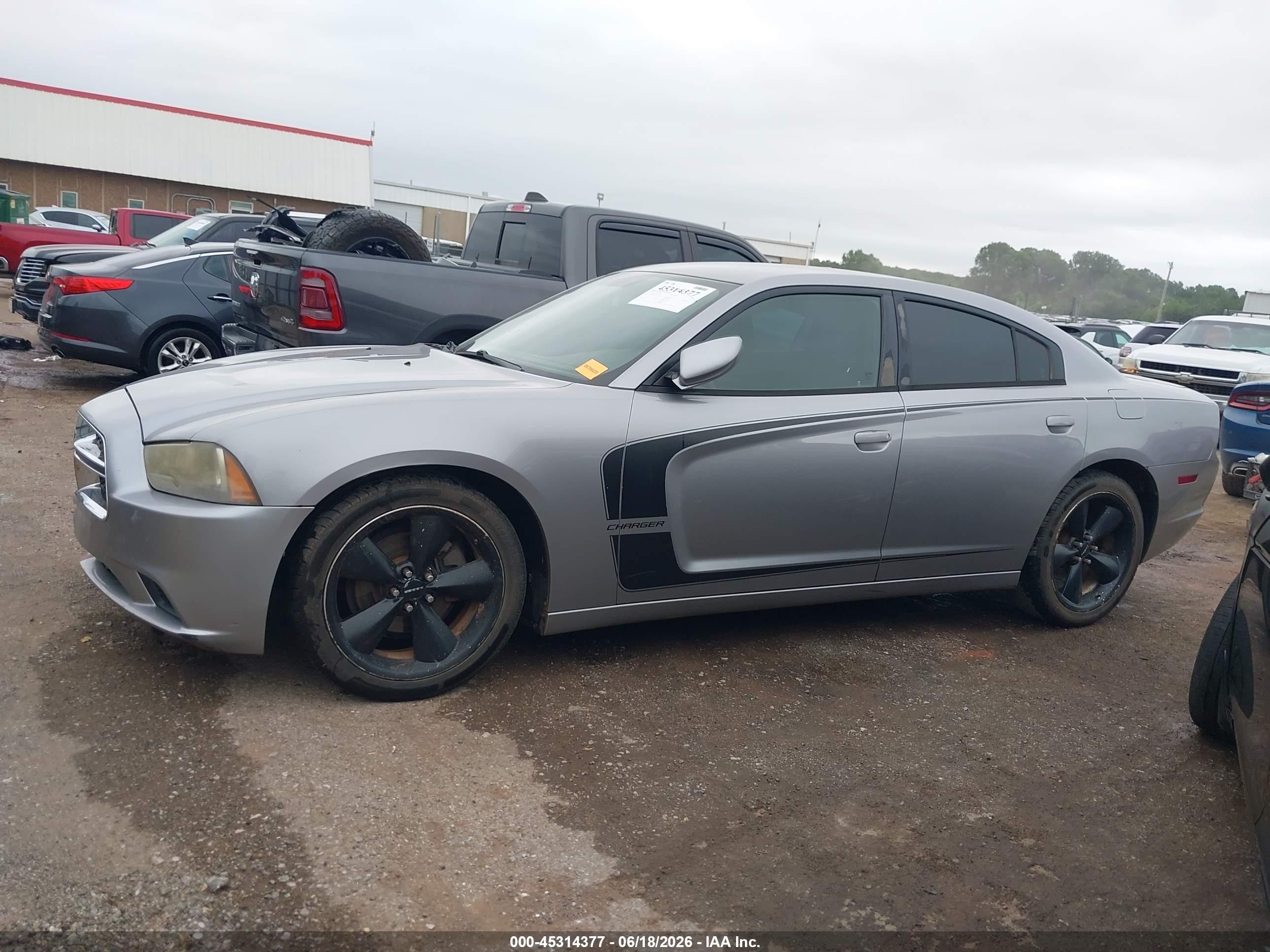 2013 Dodge Charger Se Silver vin: 2C3CDXBG4DH570352