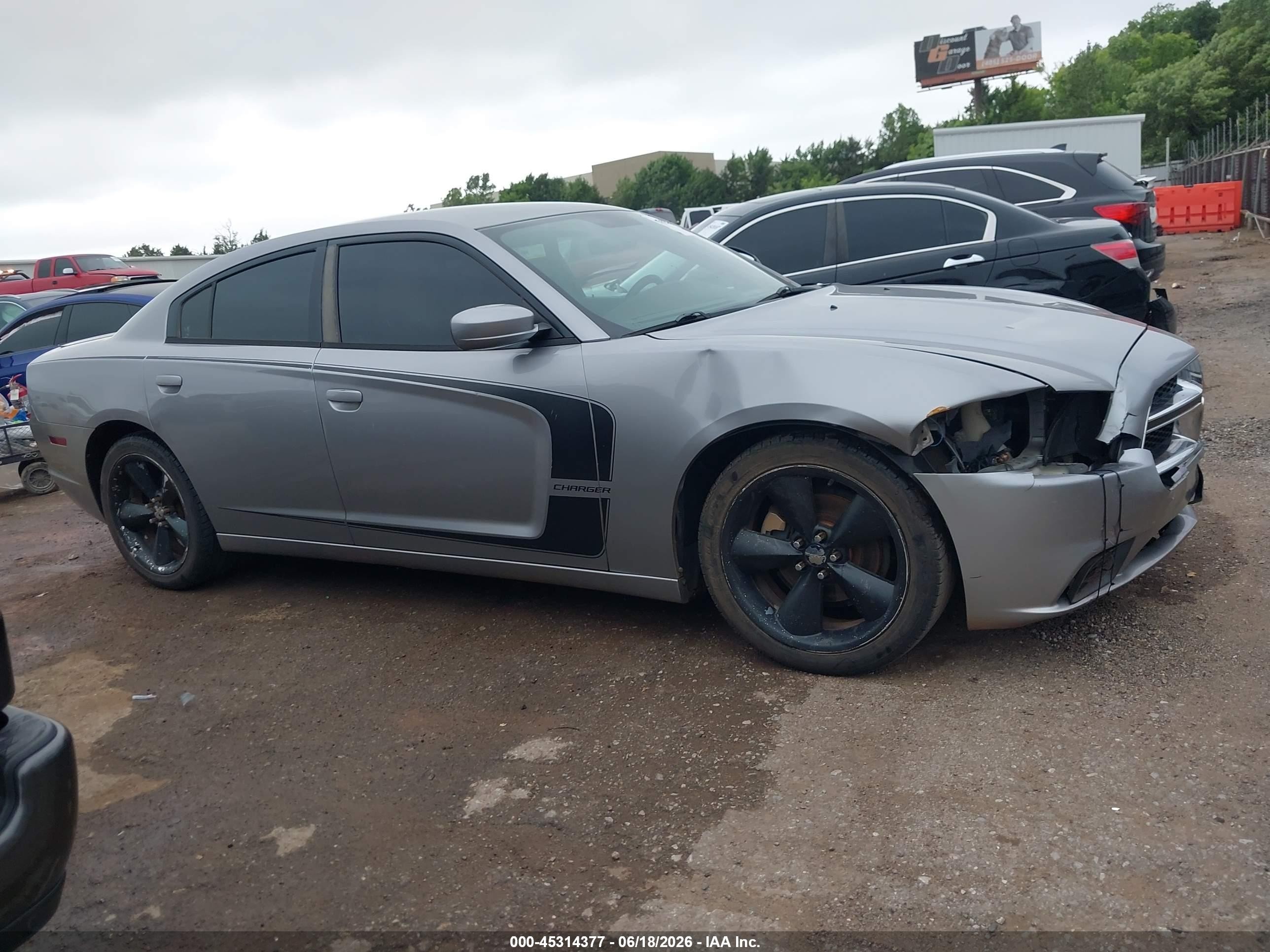 2013 Dodge Charger Se Silver vin: 2C3CDXBG4DH570352