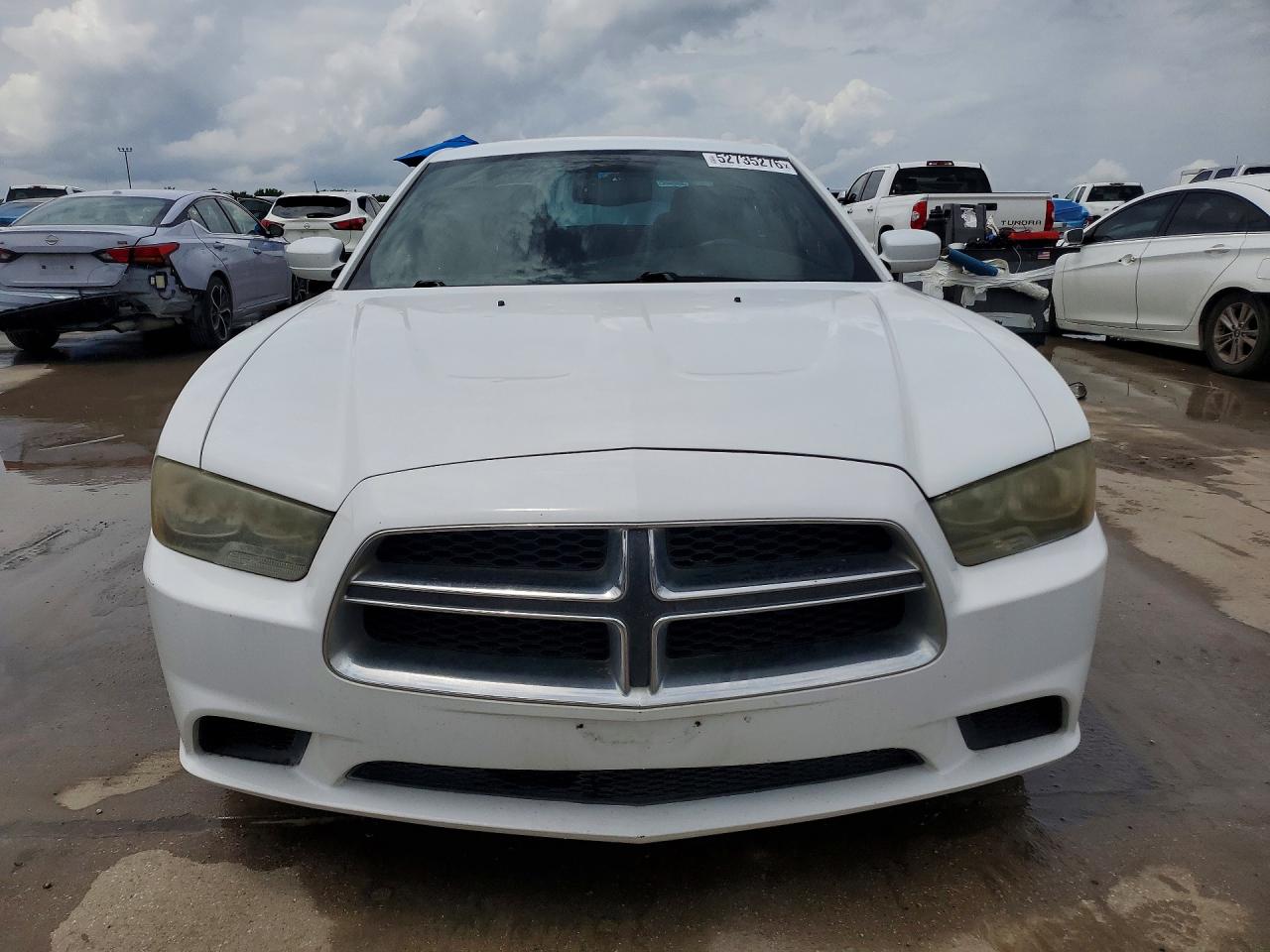 2013 Dodge Charger Se White vin: 2C3CDXBG4DH571209