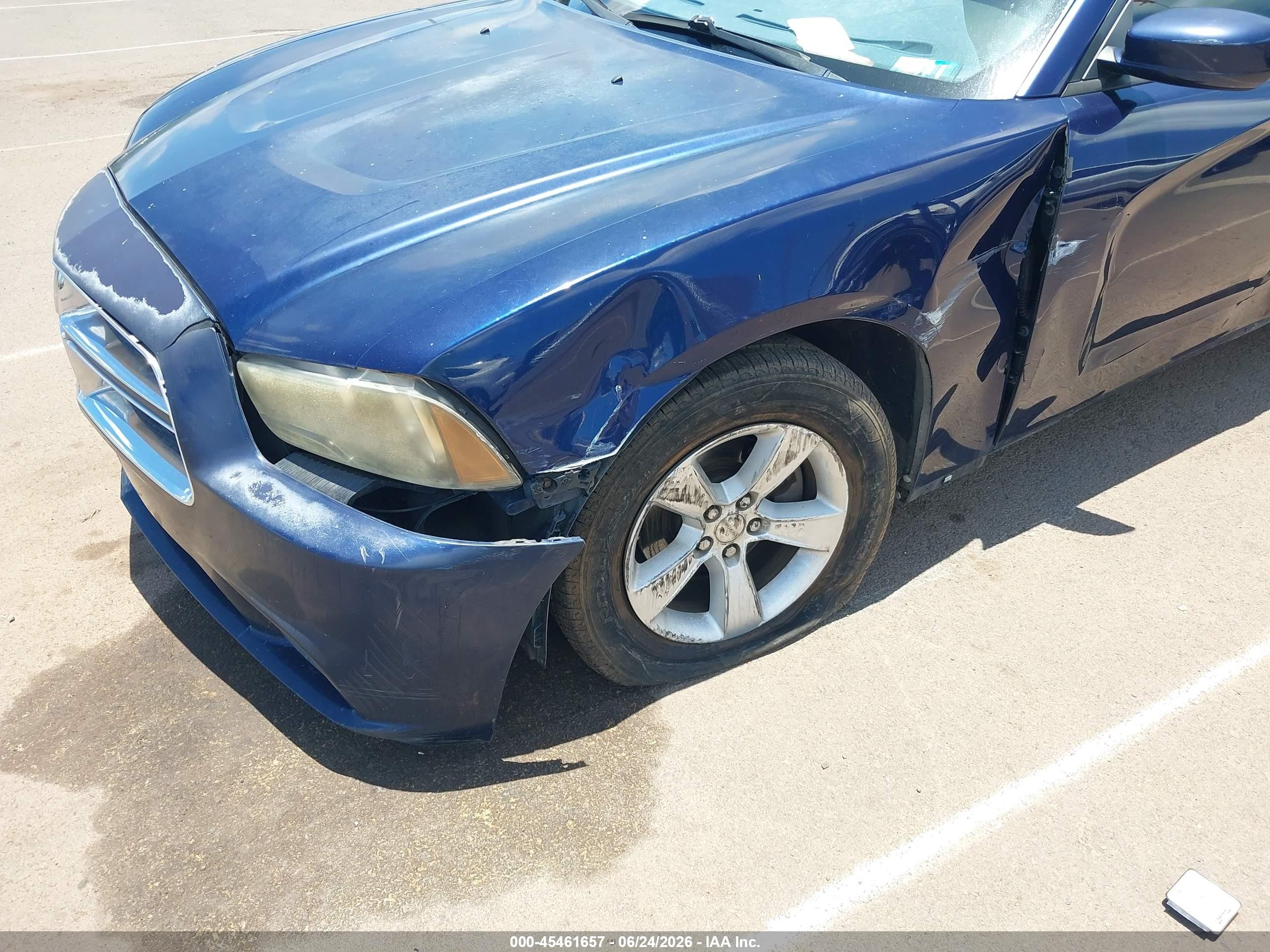 2013 Dodge Charger Se Blue vin: 2C3CDXBG4DH579780