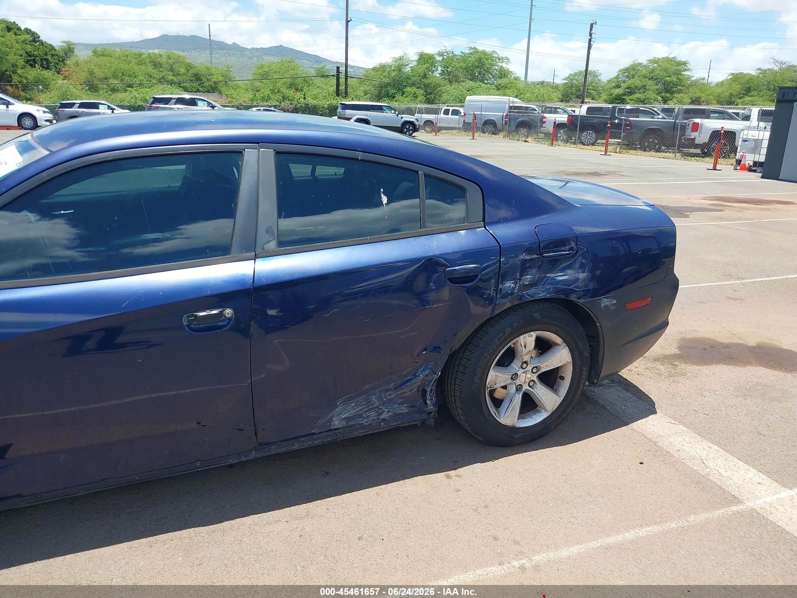 2013 Dodge Charger Se Blue vin: 2C3CDXBG4DH579780