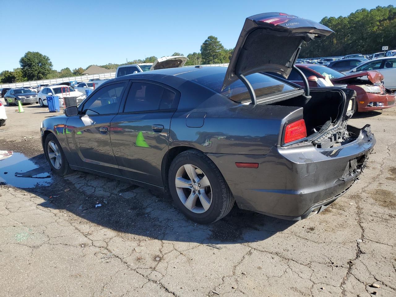 2013 Dodge Charger Se Gray vin: 2C3CDXBG4DH631893