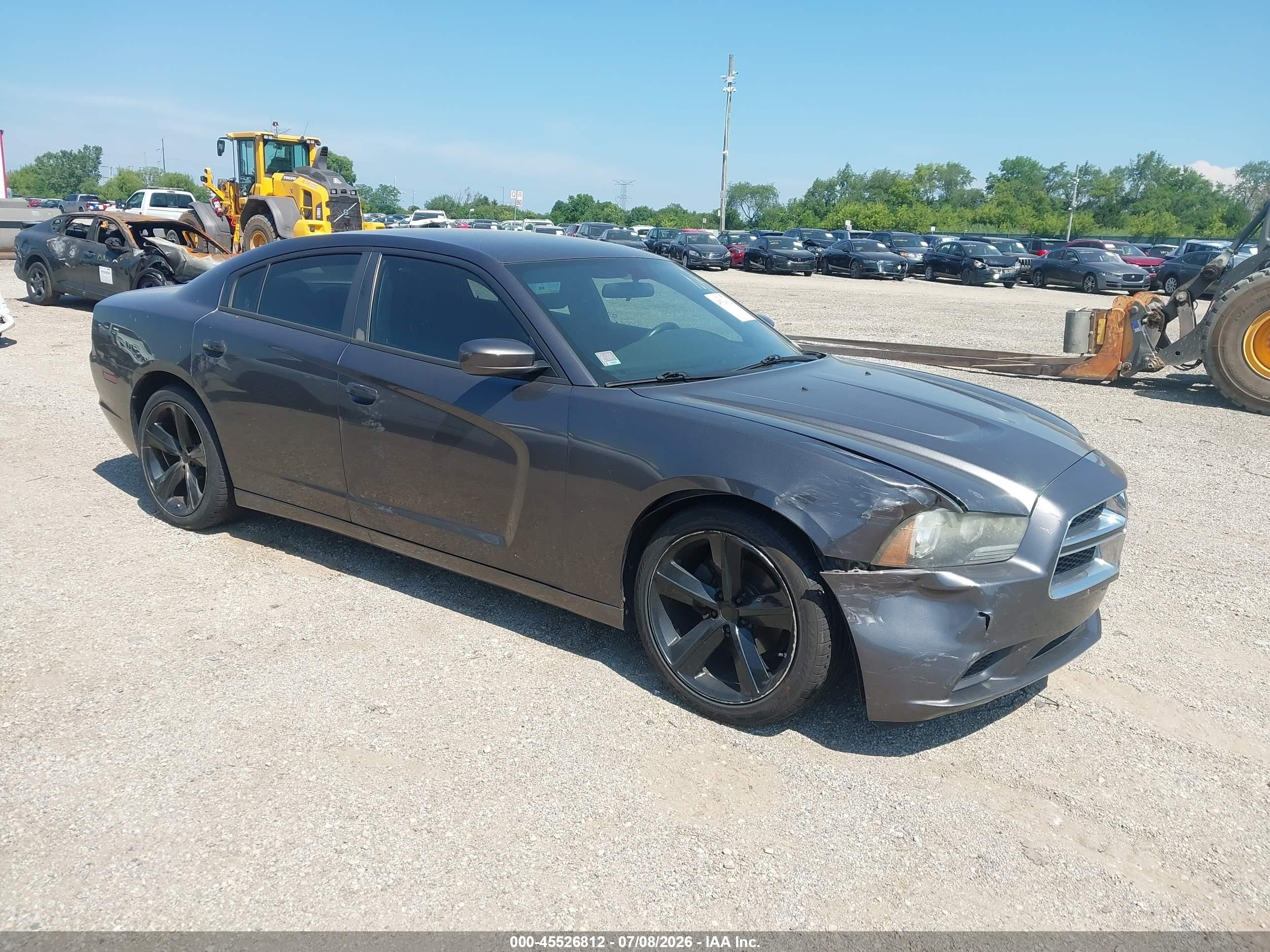 2013 Dodge Charger Se Gray vin: 2C3CDXBG4DH636544