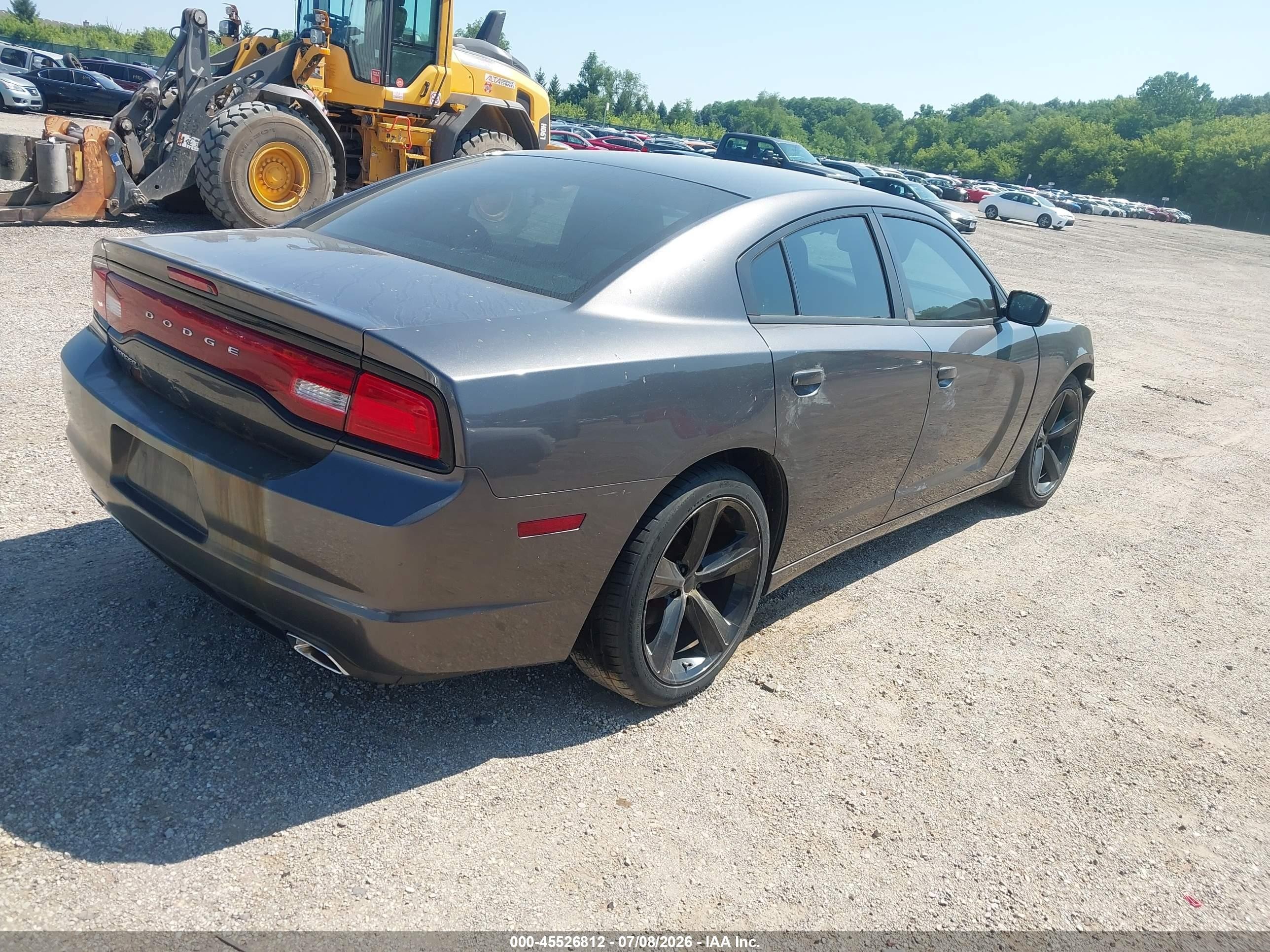 2013 Dodge Charger Se Gray vin: 2C3CDXBG4DH636544