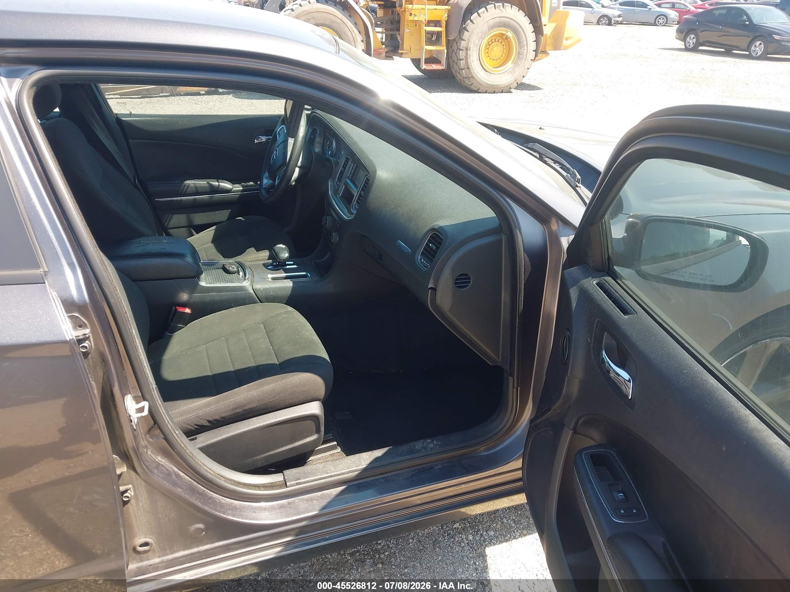 2013 Dodge Charger Se Gray vin: 2C3CDXBG4DH636544