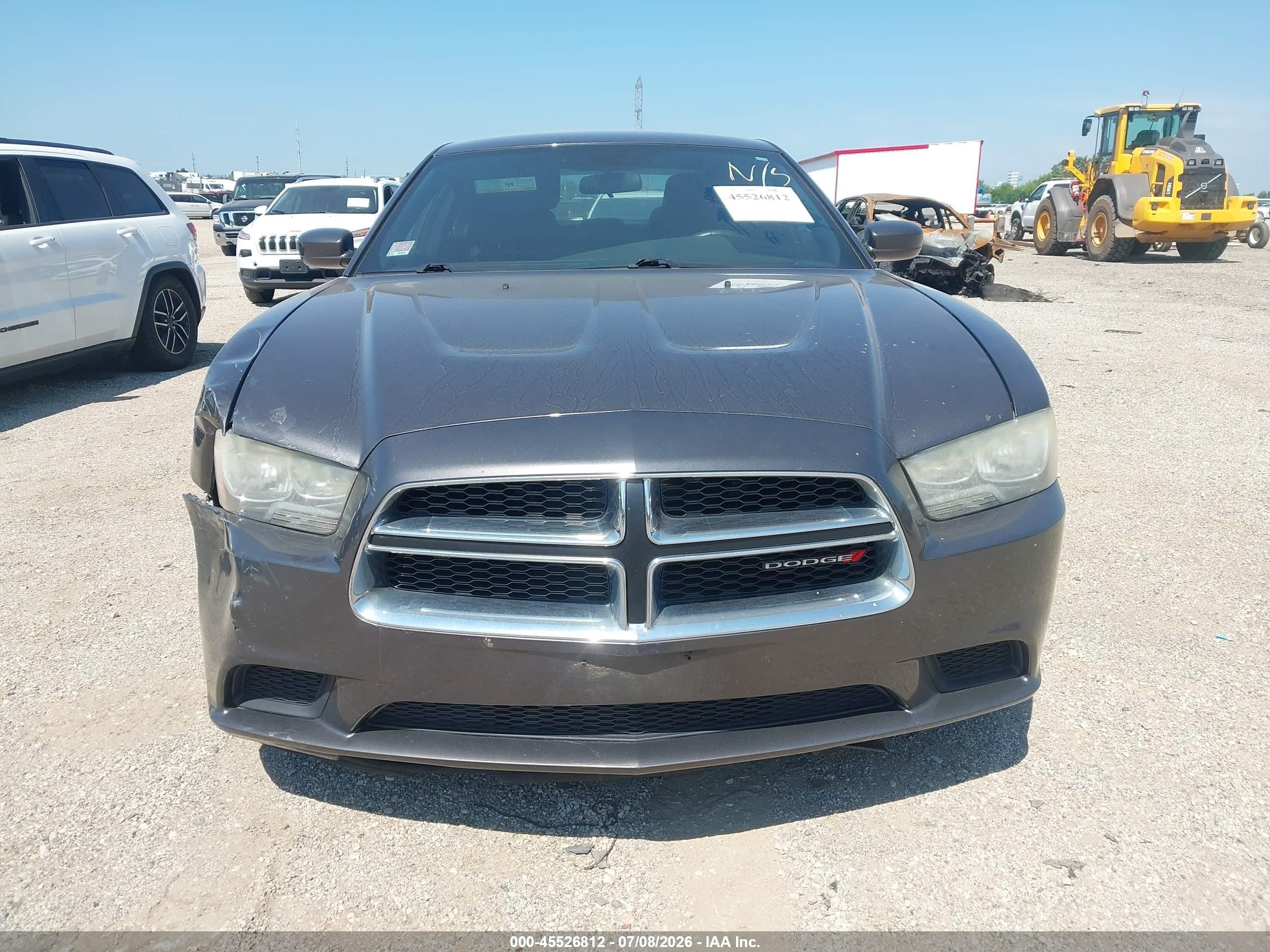 2013 Dodge Charger Se Gray vin: 2C3CDXBG4DH636544
