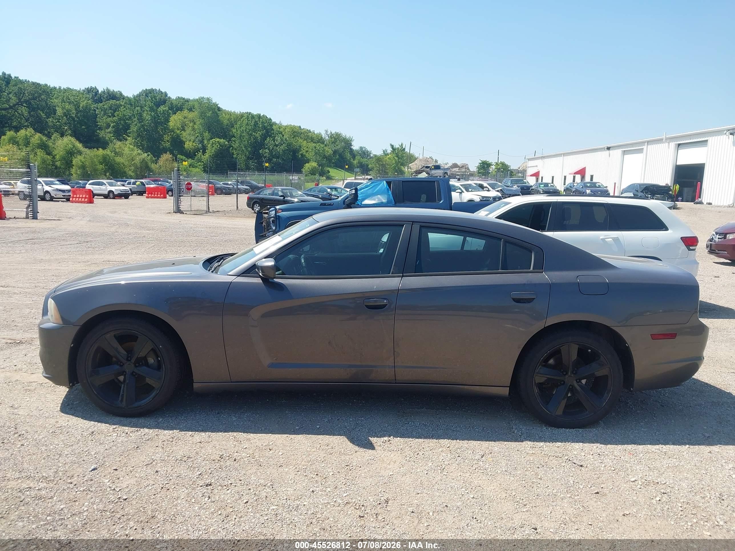 2013 Dodge Charger Se Gray vin: 2C3CDXBG4DH636544