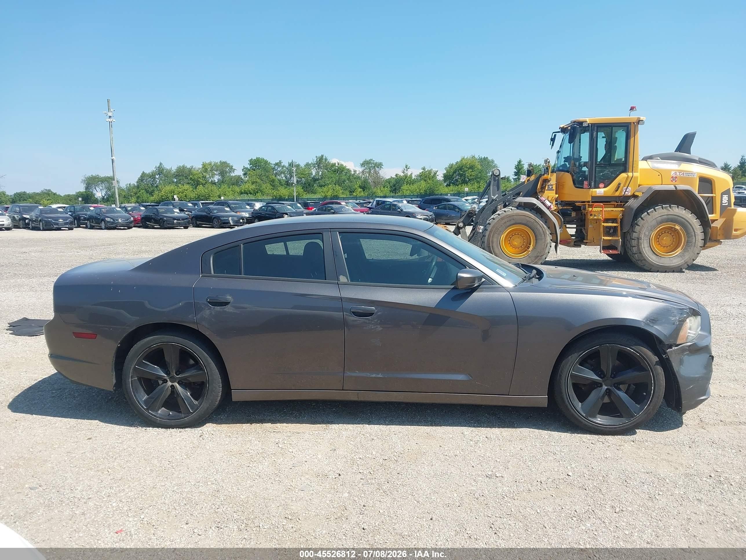 2013 Dodge Charger Se Gray vin: 2C3CDXBG4DH636544