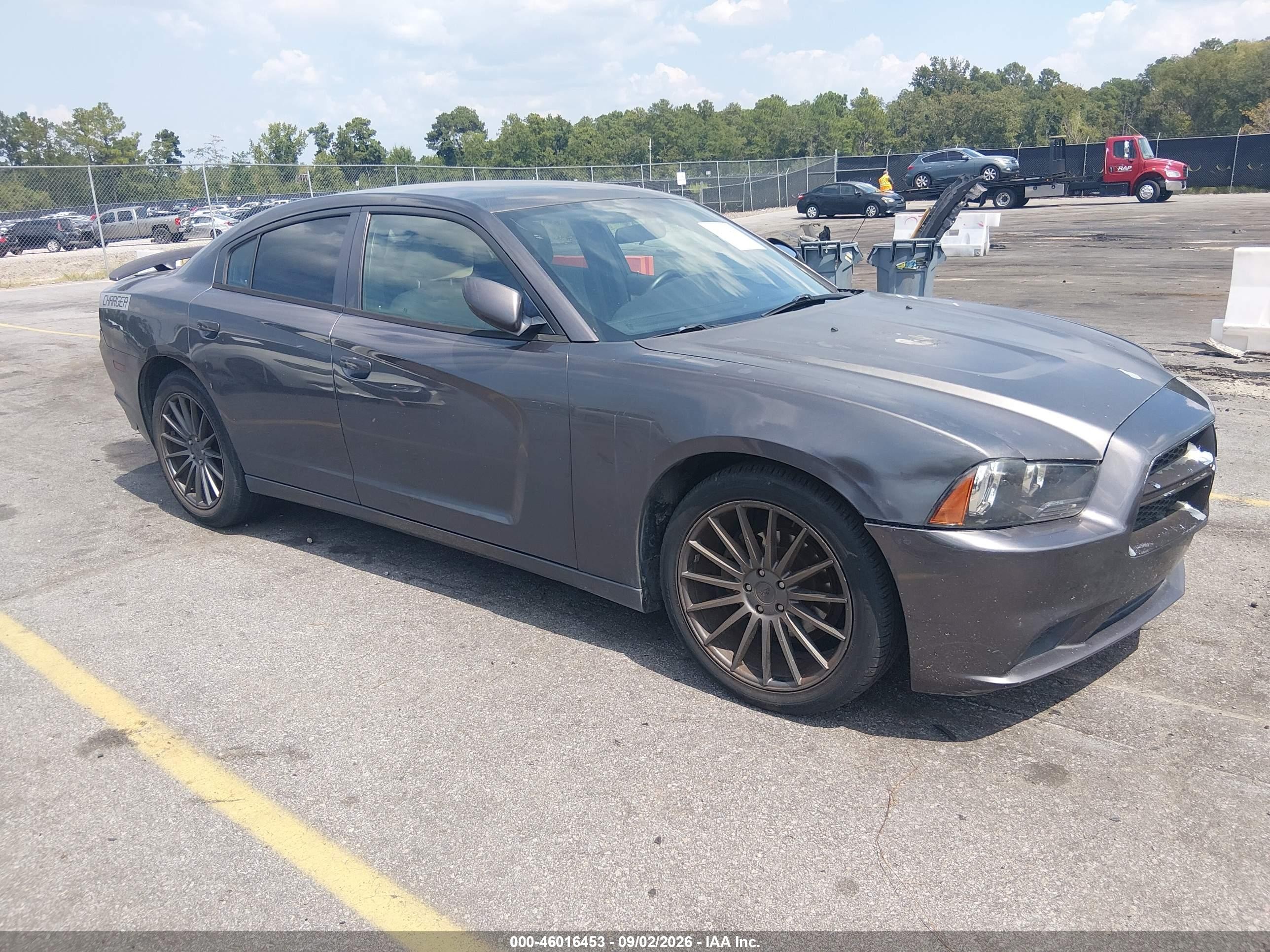 2014 Dodge Charger Se Gray vin: 2C3CDXBG4EH130195