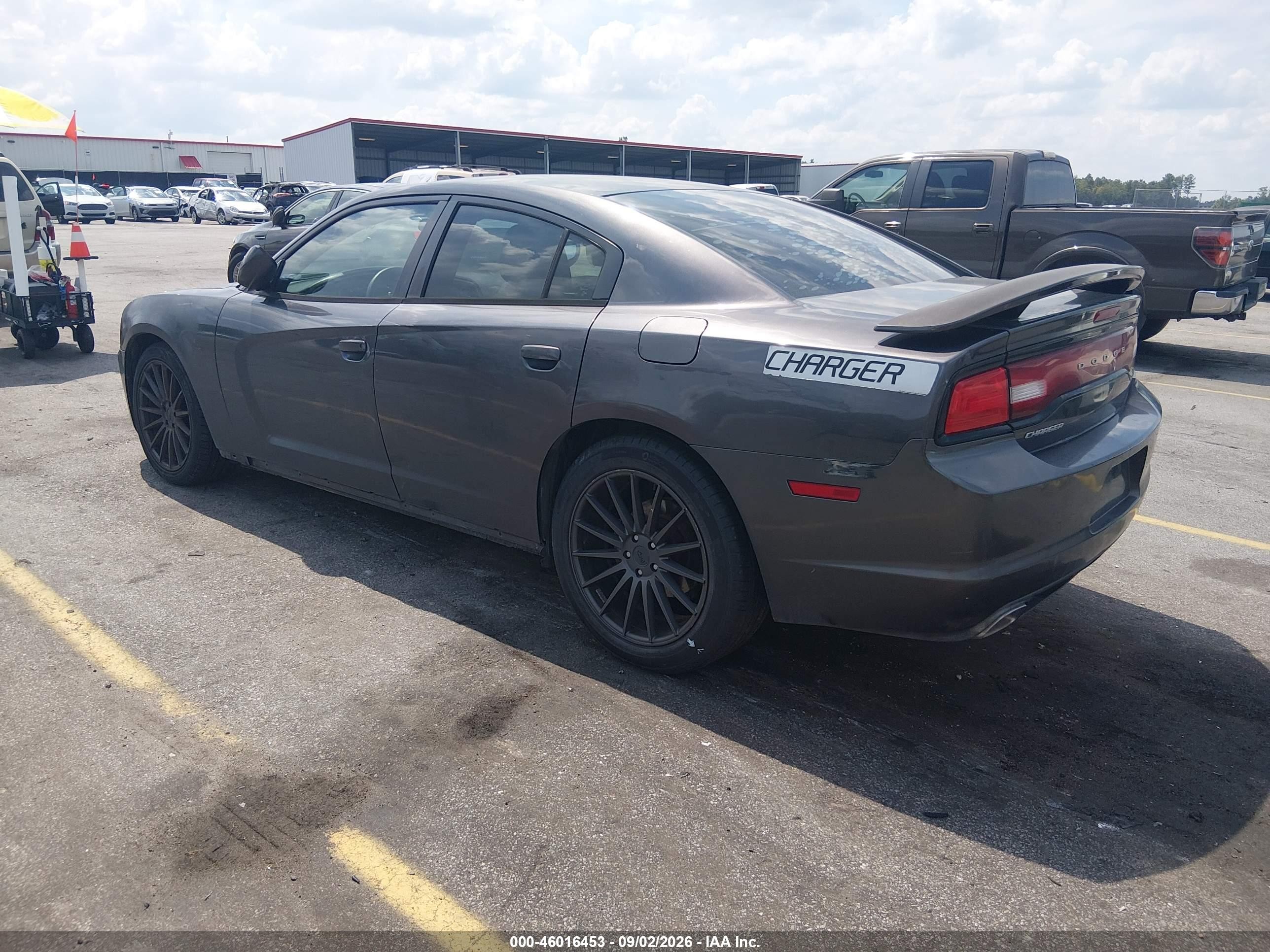 2014 Dodge Charger Se Gray vin: 2C3CDXBG4EH130195