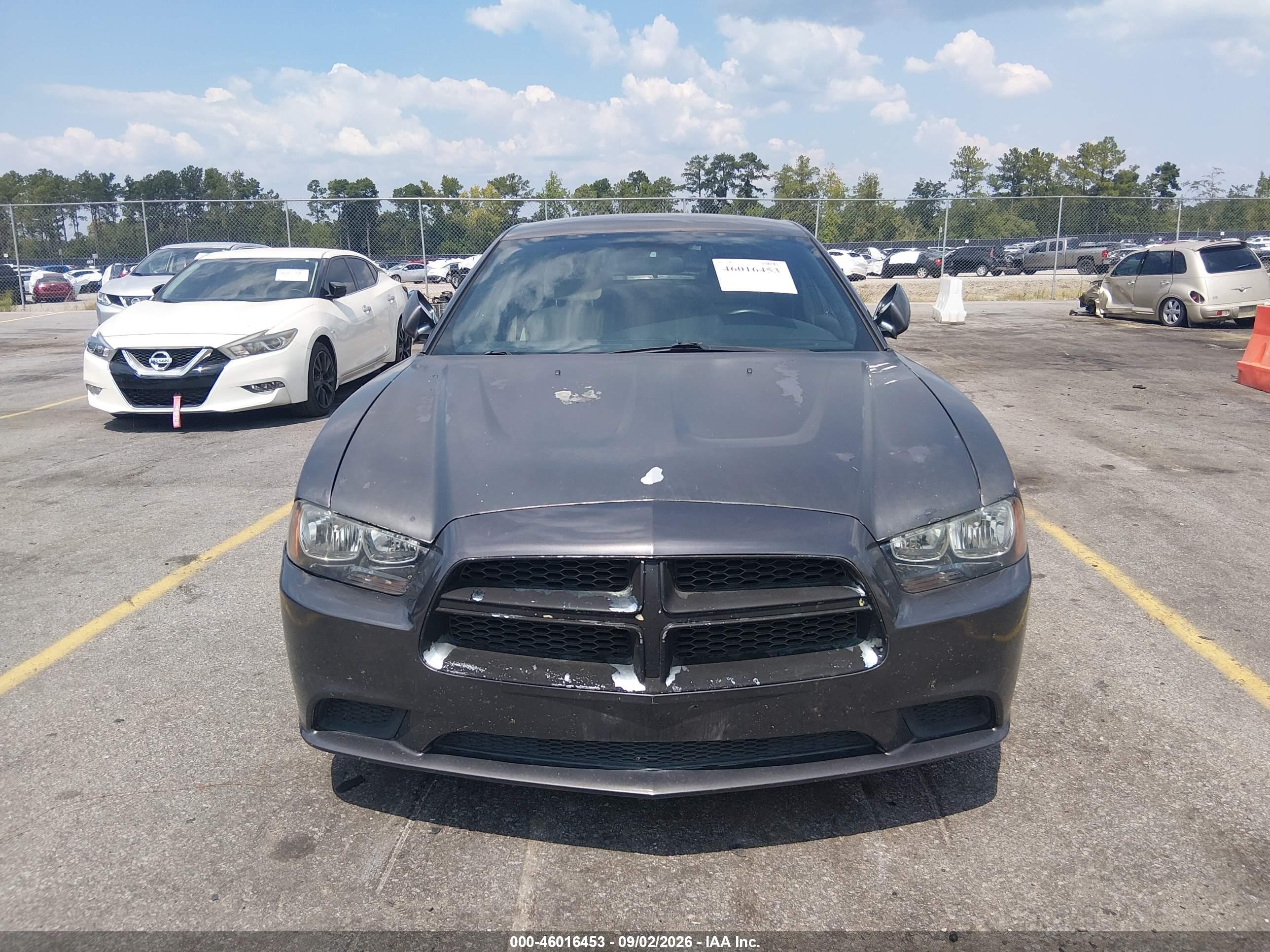 2014 Dodge Charger Se Gray vin: 2C3CDXBG4EH130195
