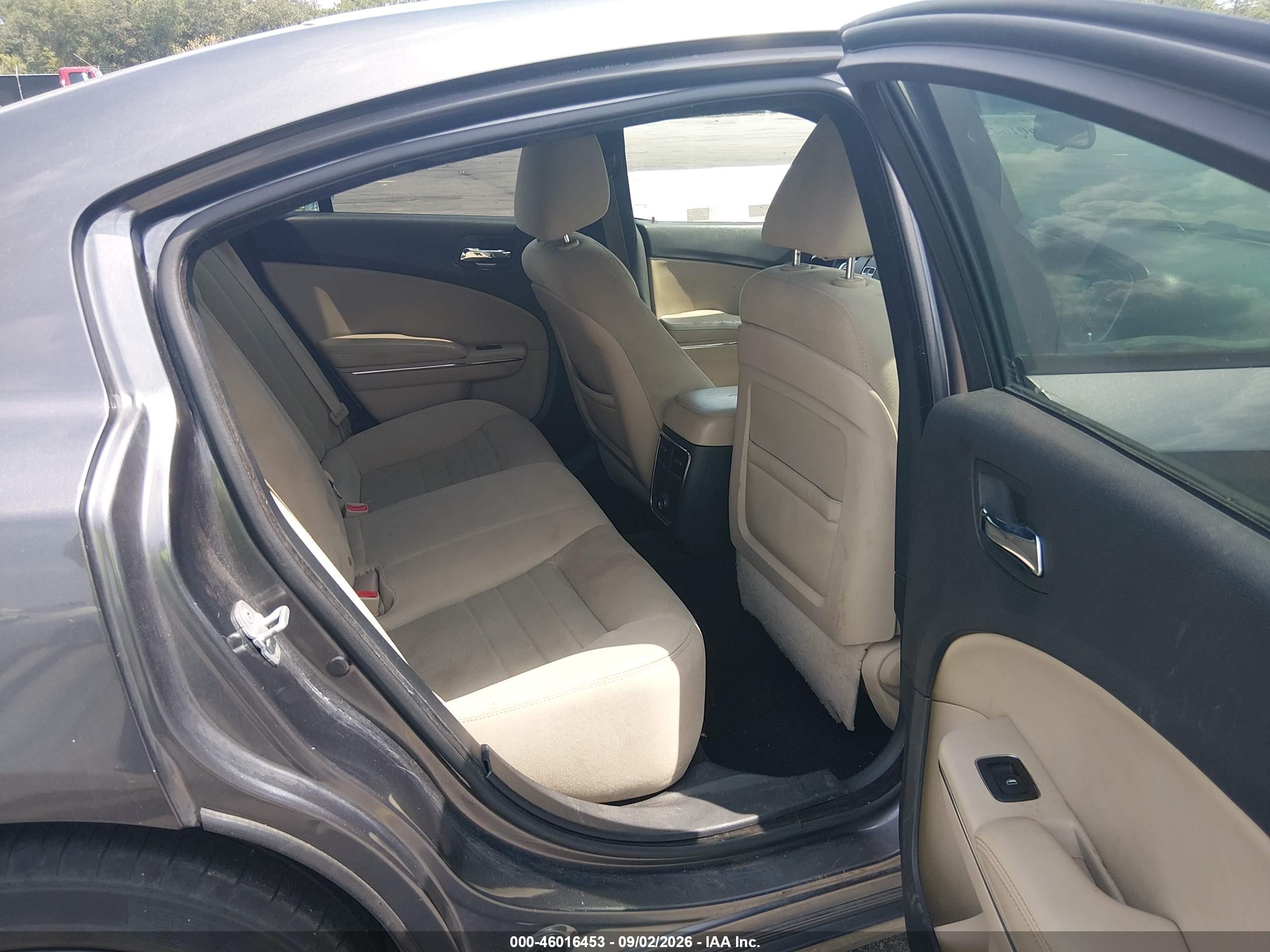 2014 Dodge Charger Se Gray vin: 2C3CDXBG4EH130195