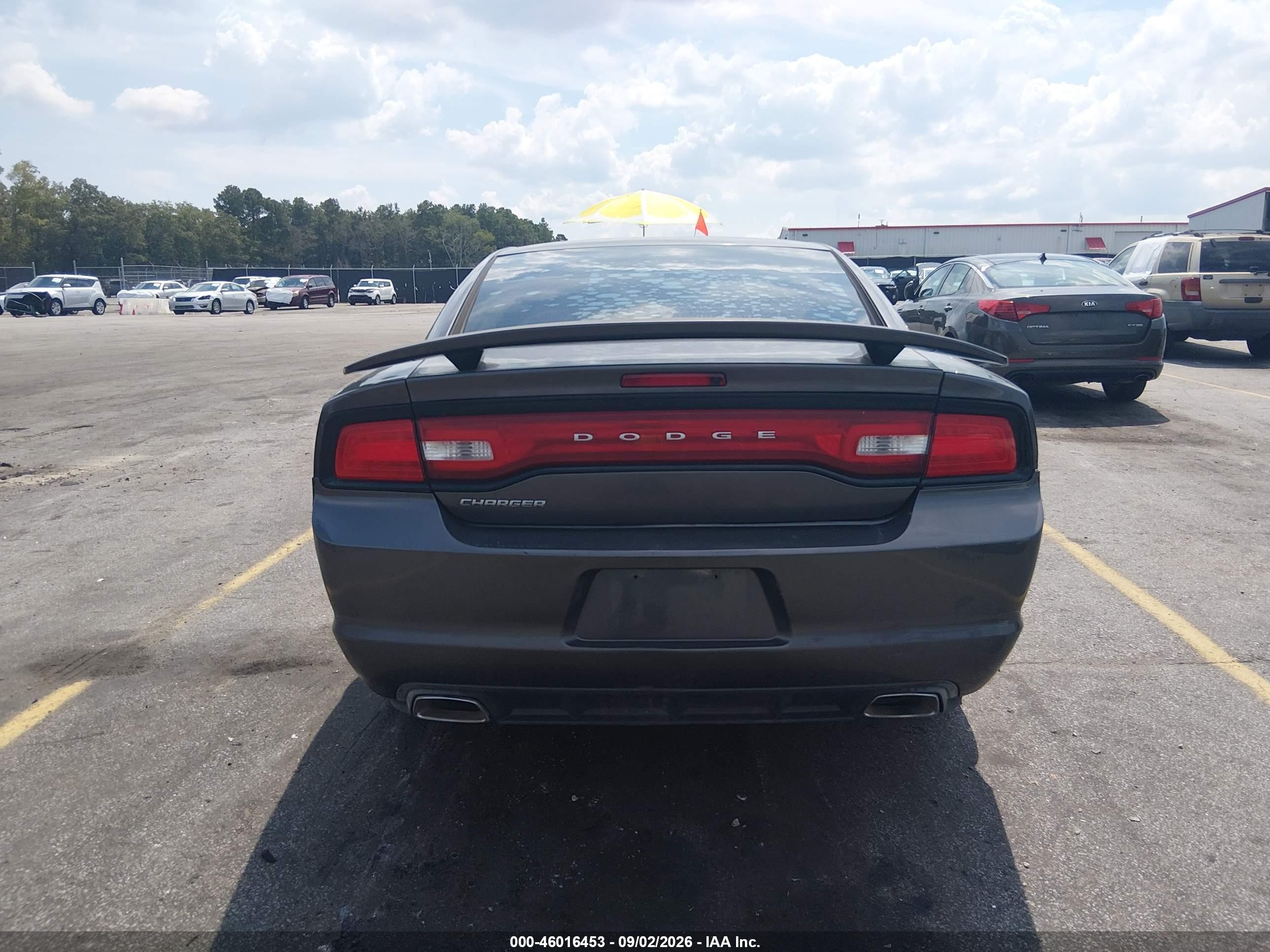 2014 Dodge Charger Se Gray vin: 2C3CDXBG4EH130195