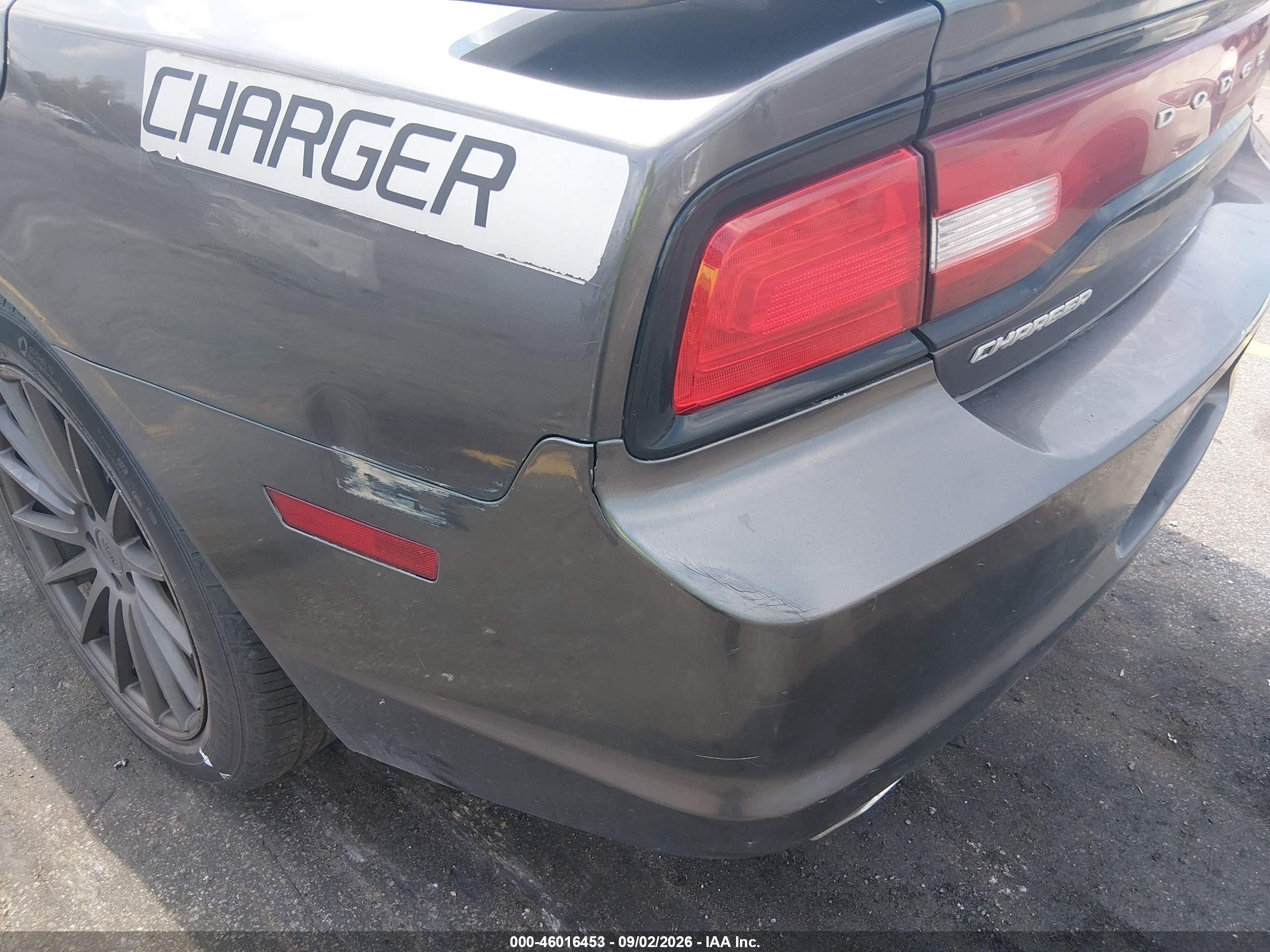 2014 Dodge Charger Se Gray vin: 2C3CDXBG4EH130195