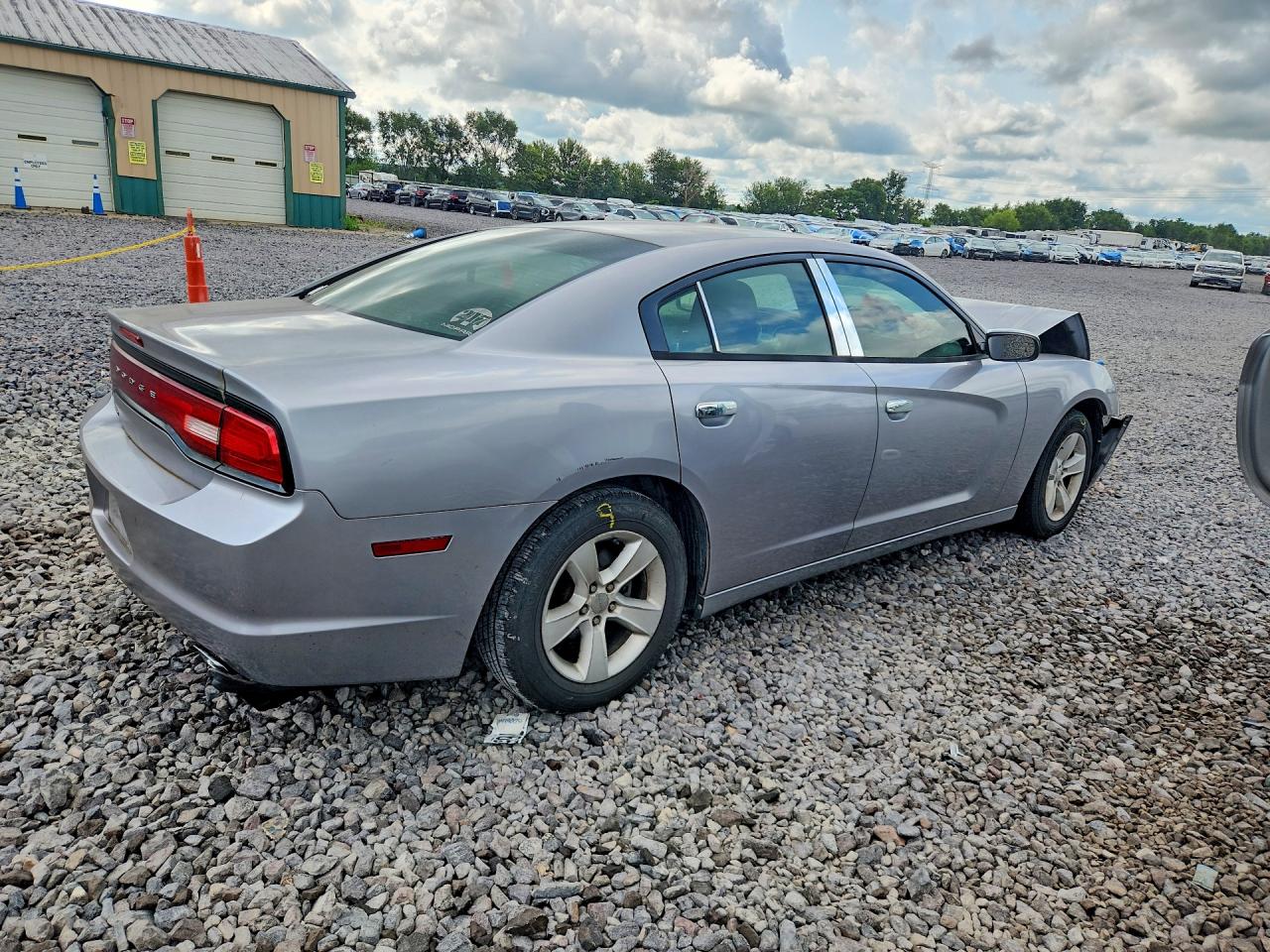 2014 Dodge Charger Se Silver vin: 2C3CDXBG4EH198173