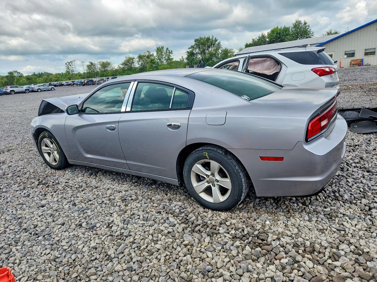 2014 Dodge Charger Se Silver vin: 2C3CDXBG4EH198173