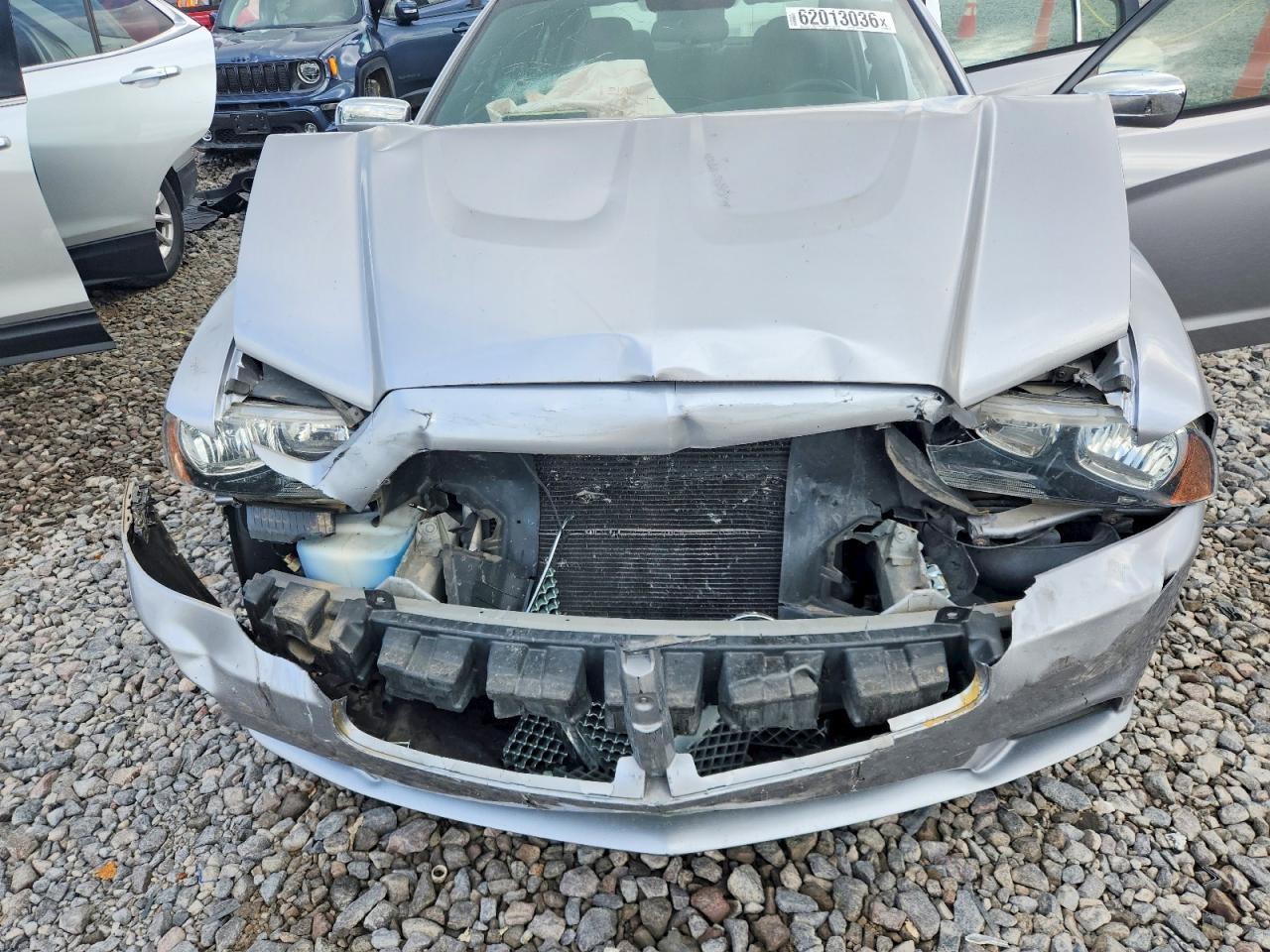 2014 Dodge Charger Se Silver vin: 2C3CDXBG4EH198173