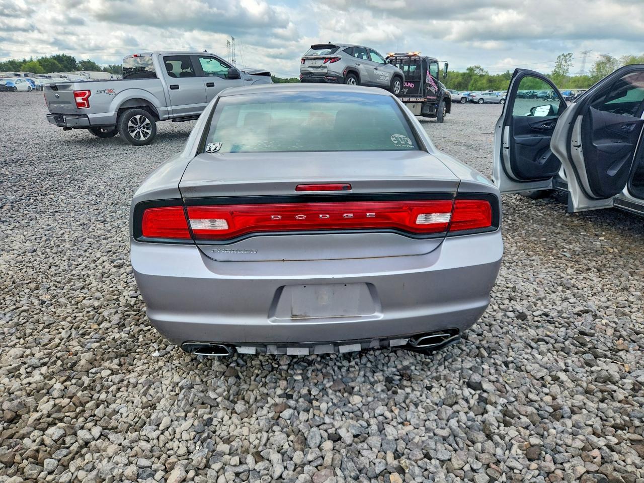 2014 Dodge Charger Se Silver vin: 2C3CDXBG4EH198173