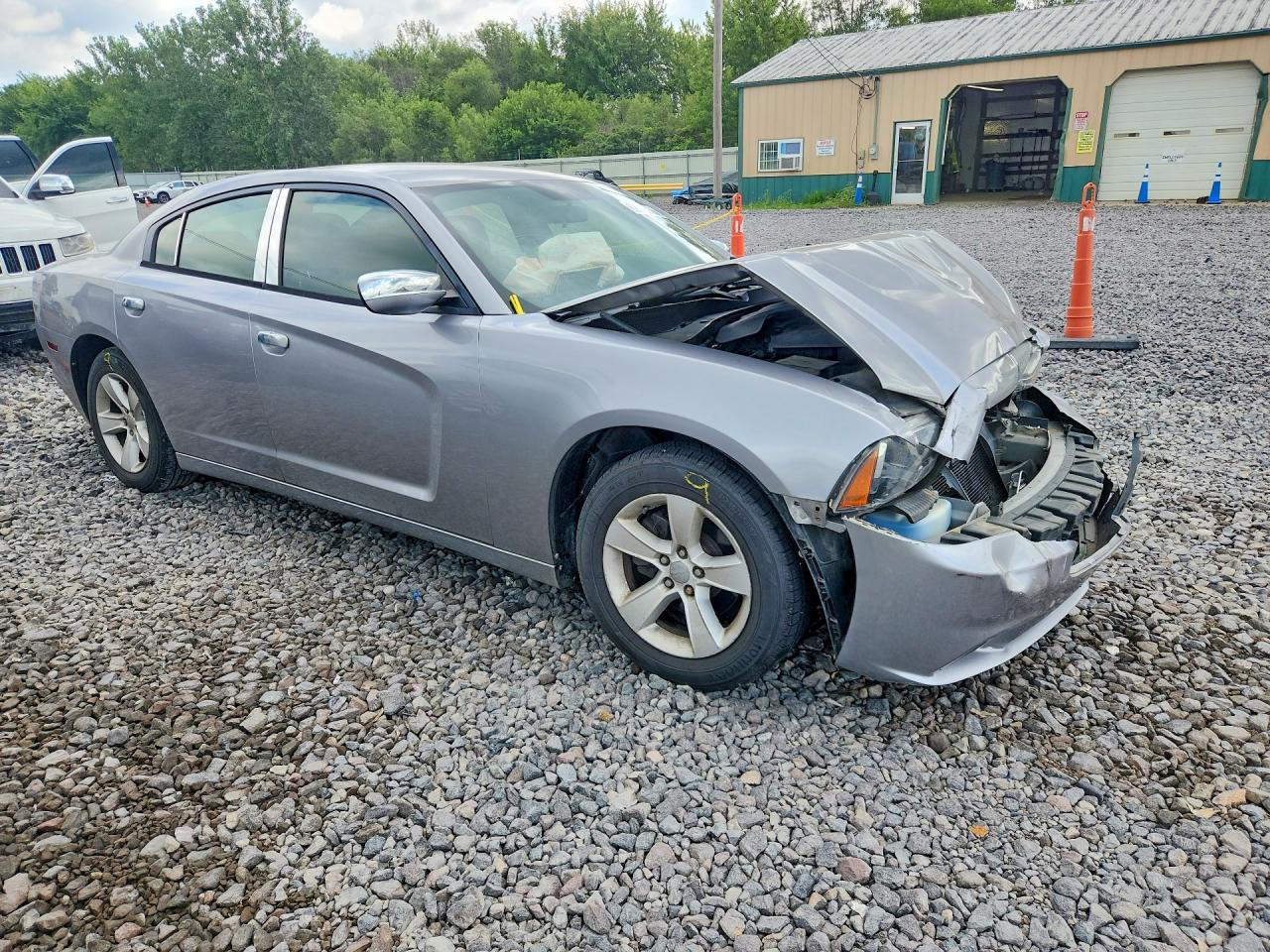 2014 Dodge Charger Se Silver vin: 2C3CDXBG4EH198173