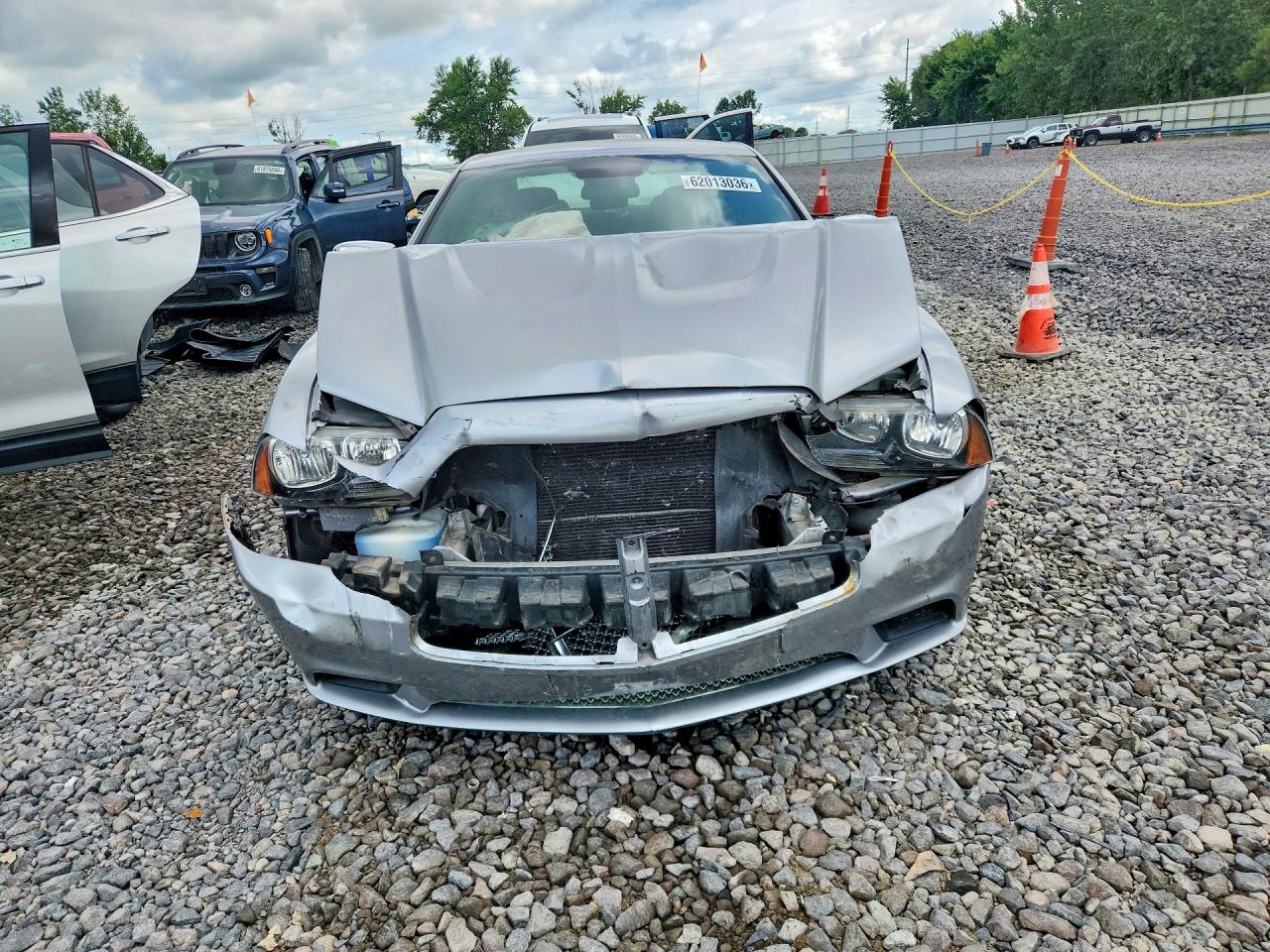 2014 Dodge Charger Se Silver vin: 2C3CDXBG4EH198173
