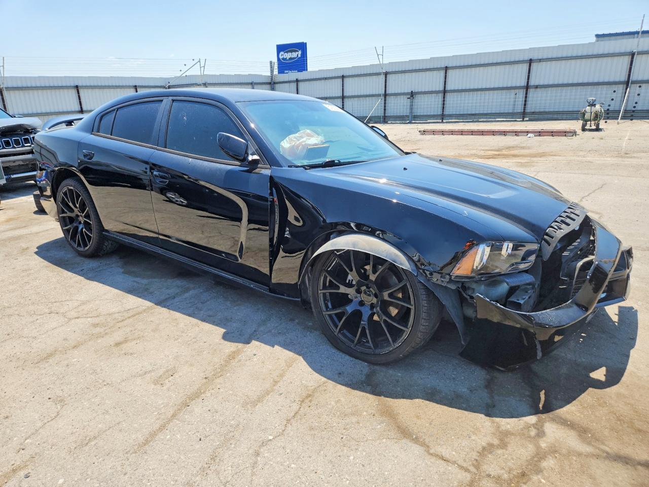 2014 Dodge Charger Se Black vin: 2C3CDXBG4EH262387
