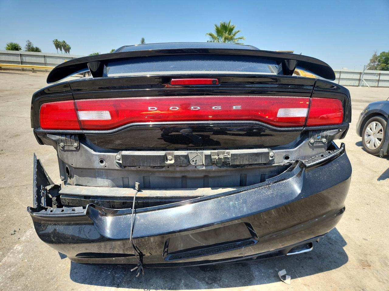 2014 Dodge Charger Se Black vin: 2C3CDXBG4EH262387