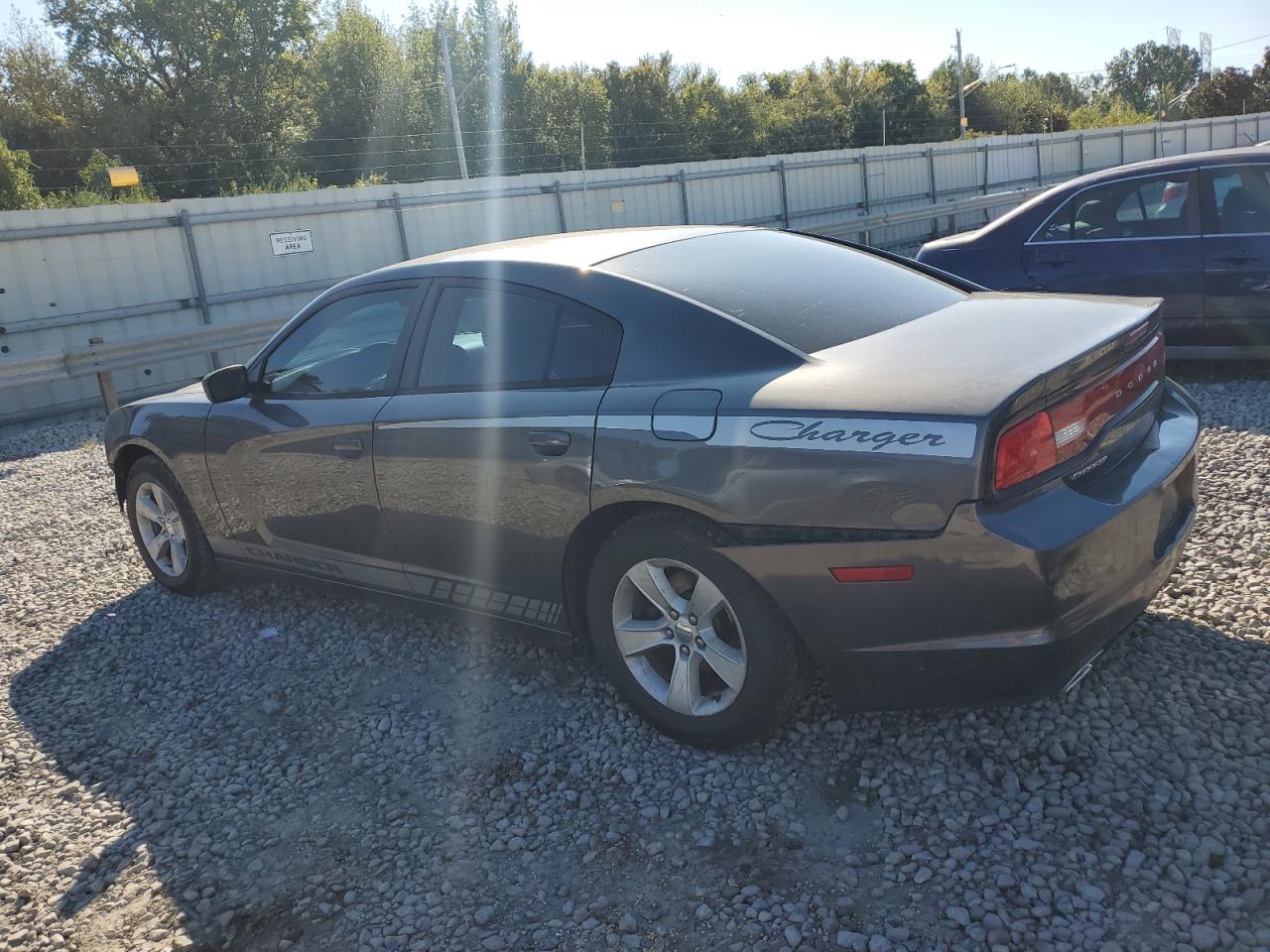 2014 Dodge Charger Se Gray vin: 2C3CDXBG4EH266035
