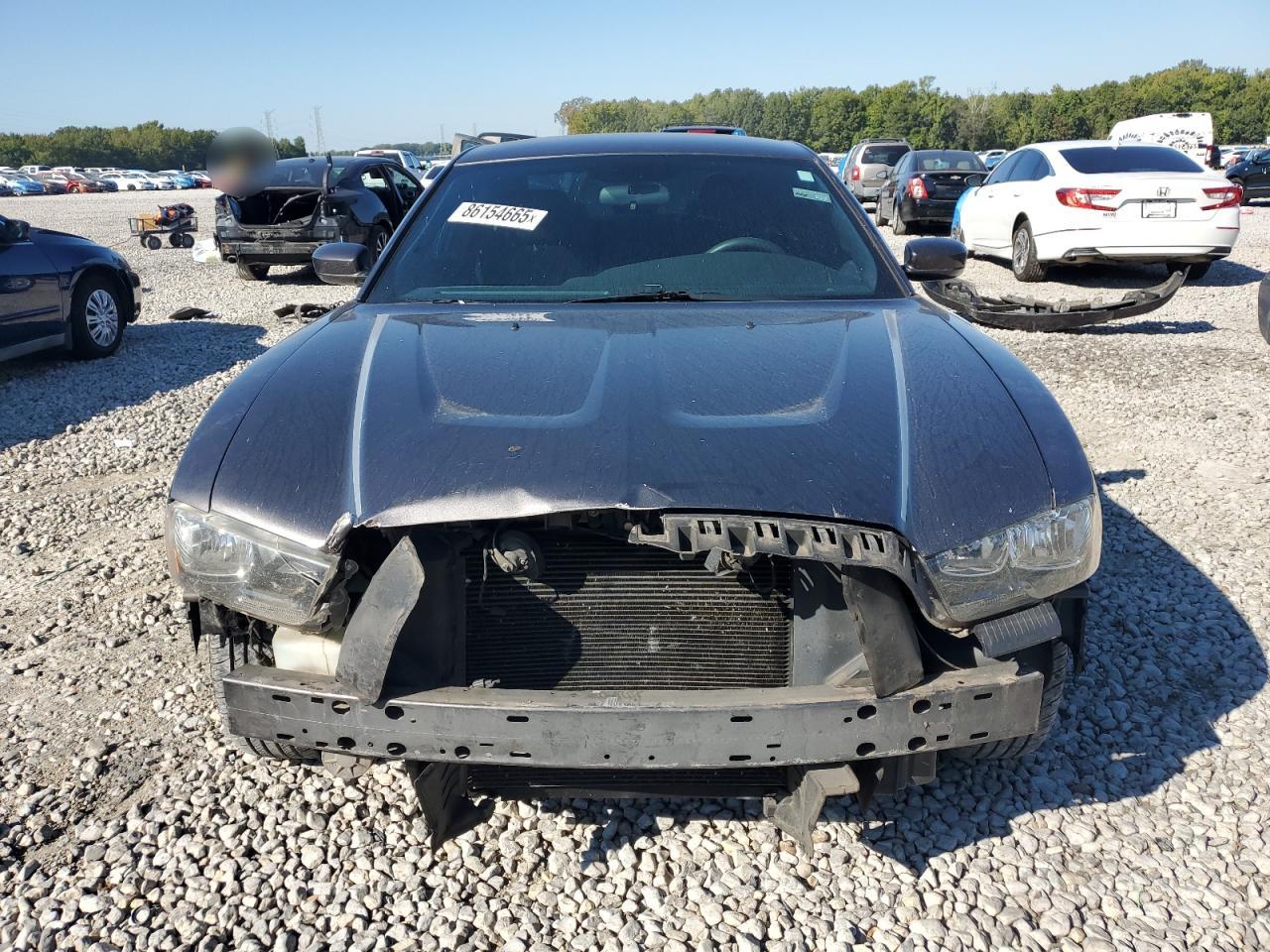 2014 Dodge Charger Se Gray vin: 2C3CDXBG4EH266035