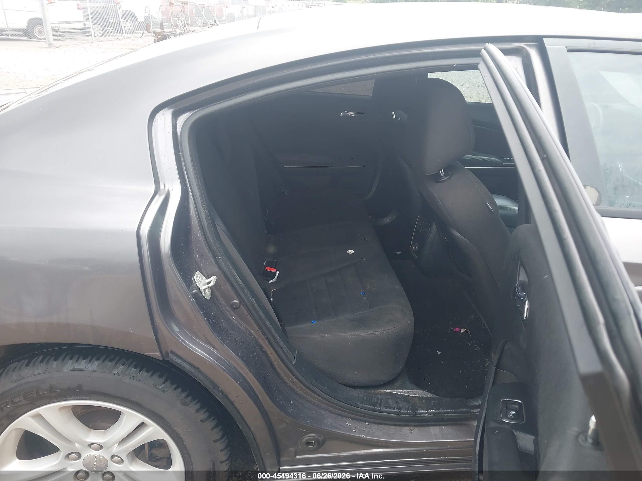 2014 Dodge Charger Se Gray vin: 2C3CDXBG4EH267959