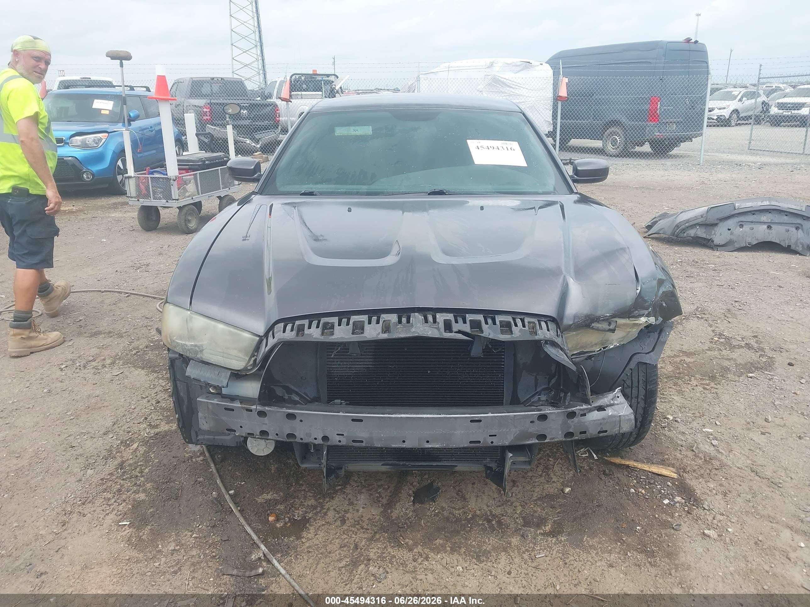2014 Dodge Charger Se Gray vin: 2C3CDXBG4EH267959