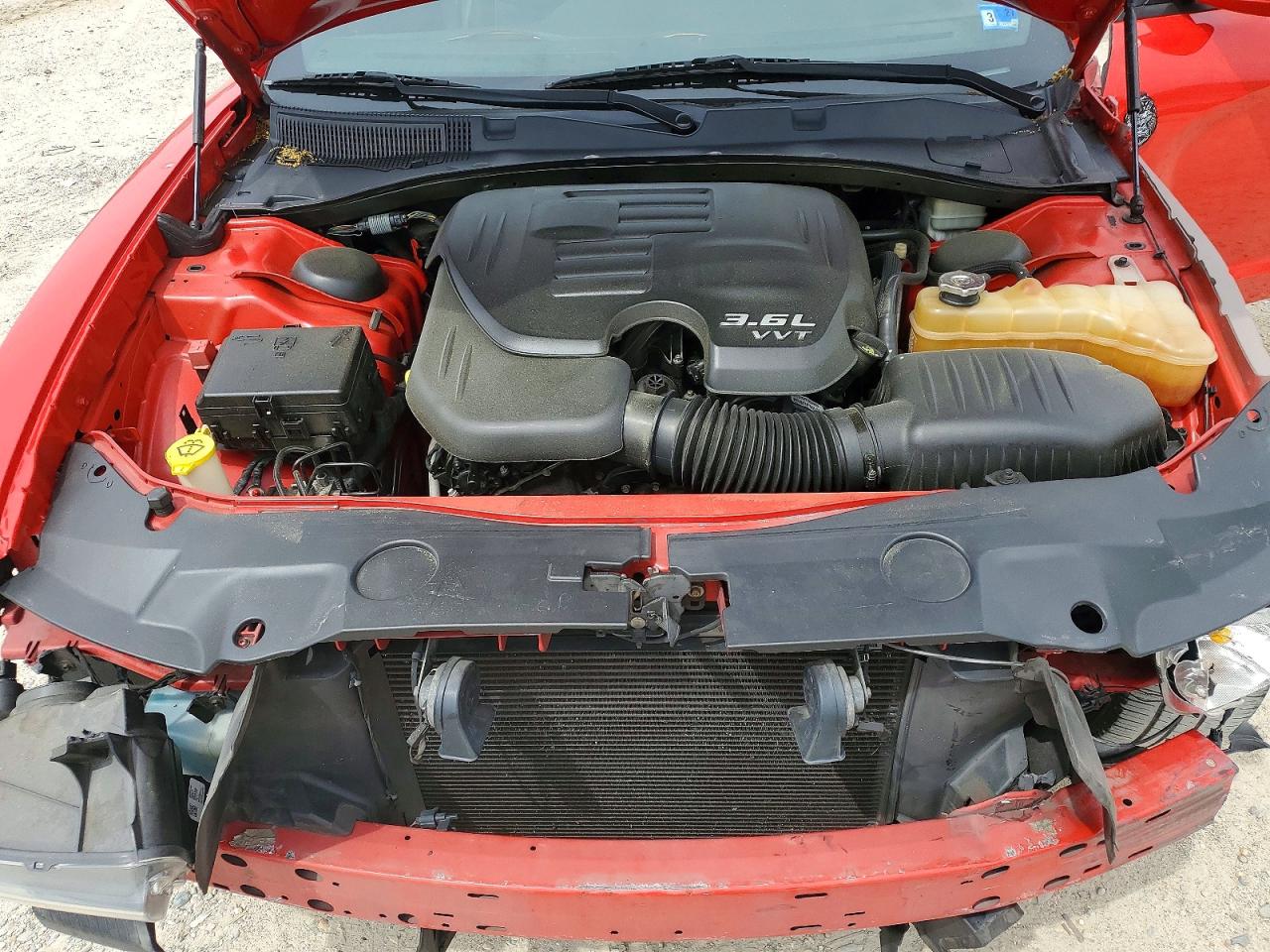 2014 Dodge Charger Se Red vin: 2C3CDXBG4EH285216