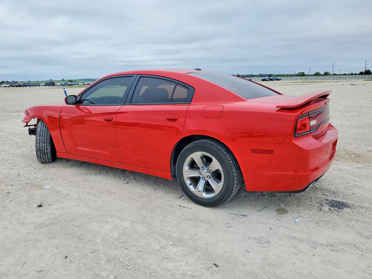 2014 Dodge Charger Se Red vin: 2C3CDXBG4EH300703