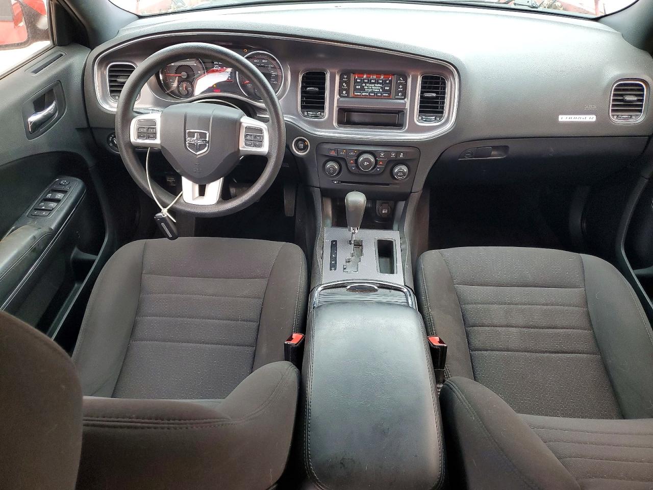 2014 Dodge Charger Se Red vin: 2C3CDXBG4EH300703