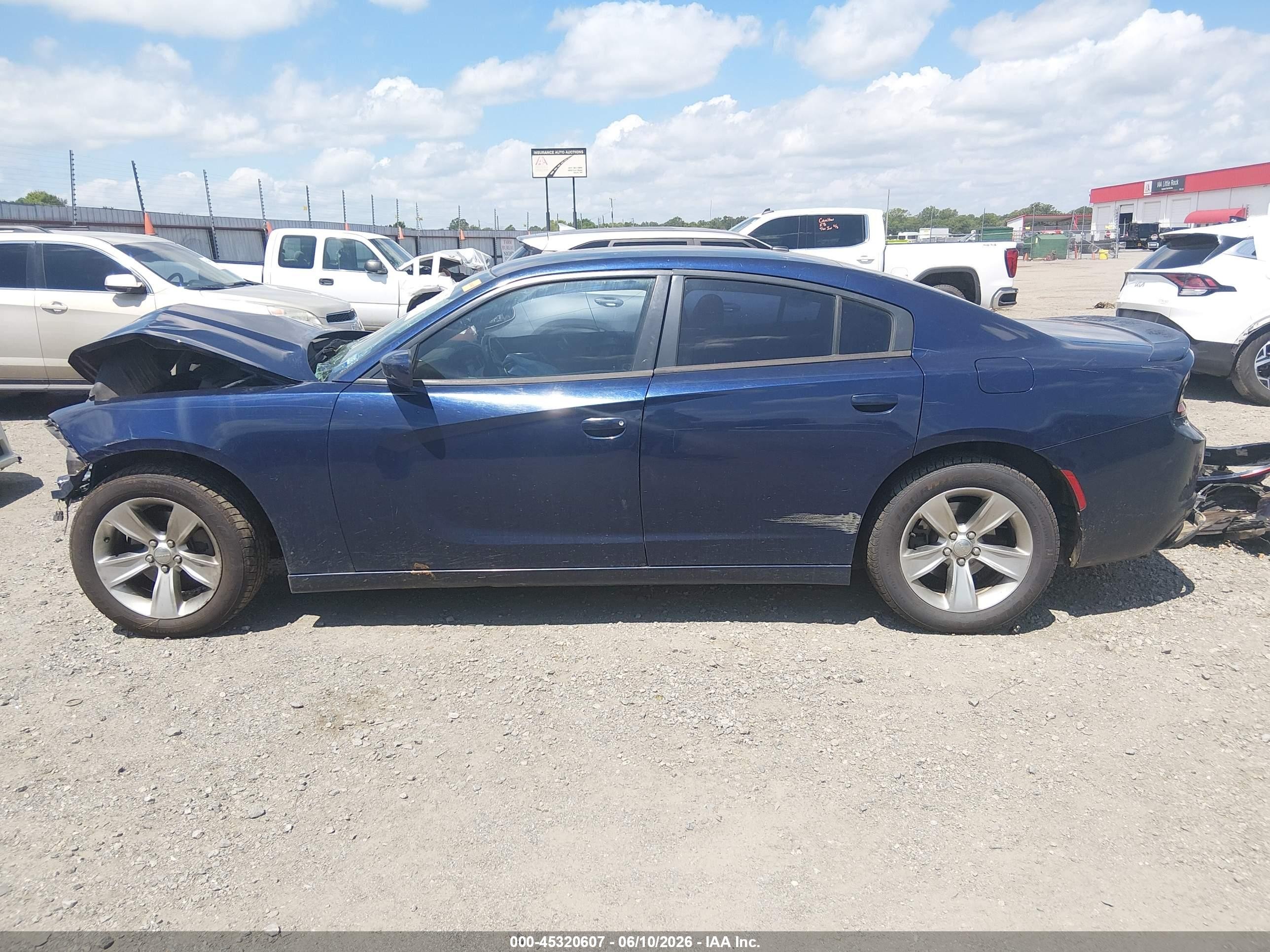 2015 Dodge Charger Se Dark Blue vin: 2C3CDXBG4FH725484