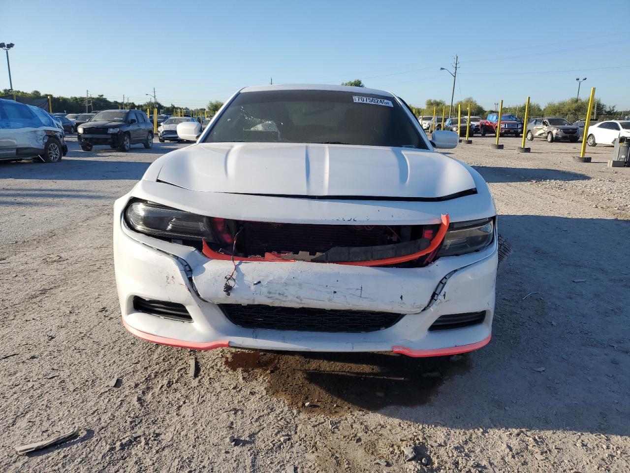2015 Dodge Charger Se White vin: 2C3CDXBG4FH812768