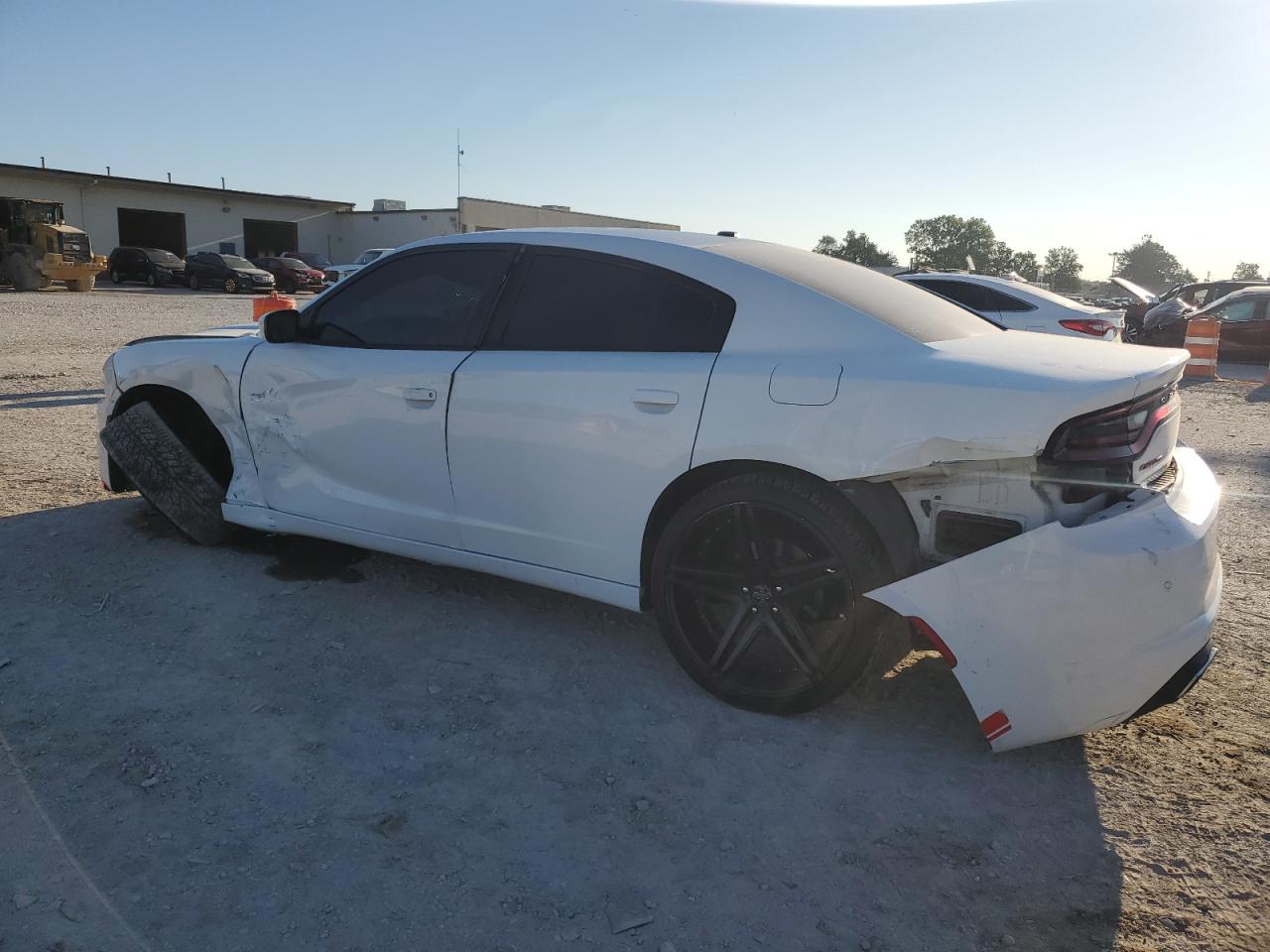 2015 Dodge Charger Se White vin: 2C3CDXBG4FH812768