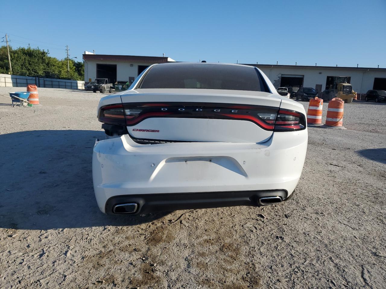 2015 Dodge Charger Se White vin: 2C3CDXBG4FH812768