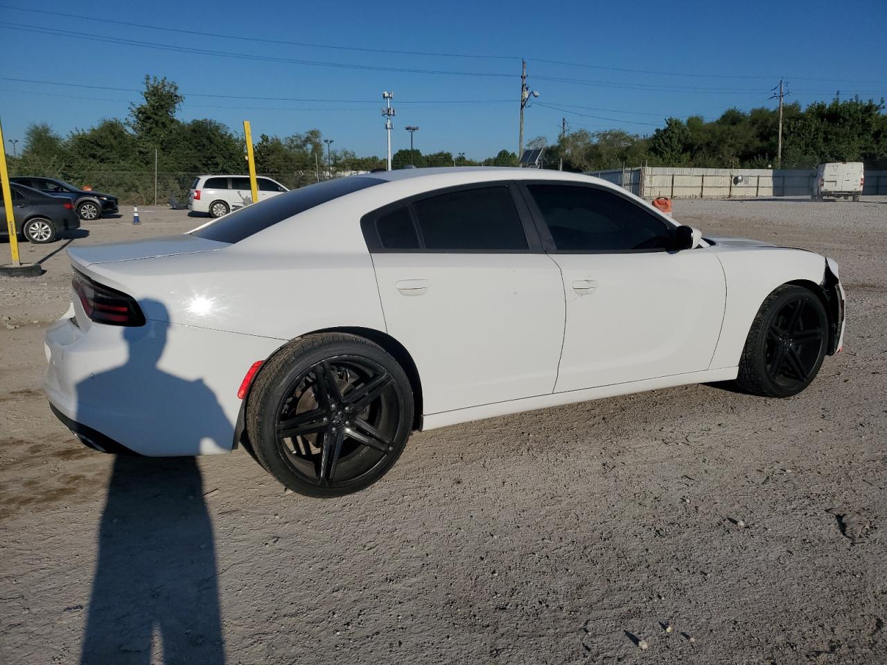 2015 Dodge Charger Se White vin: 2C3CDXBG4FH812768