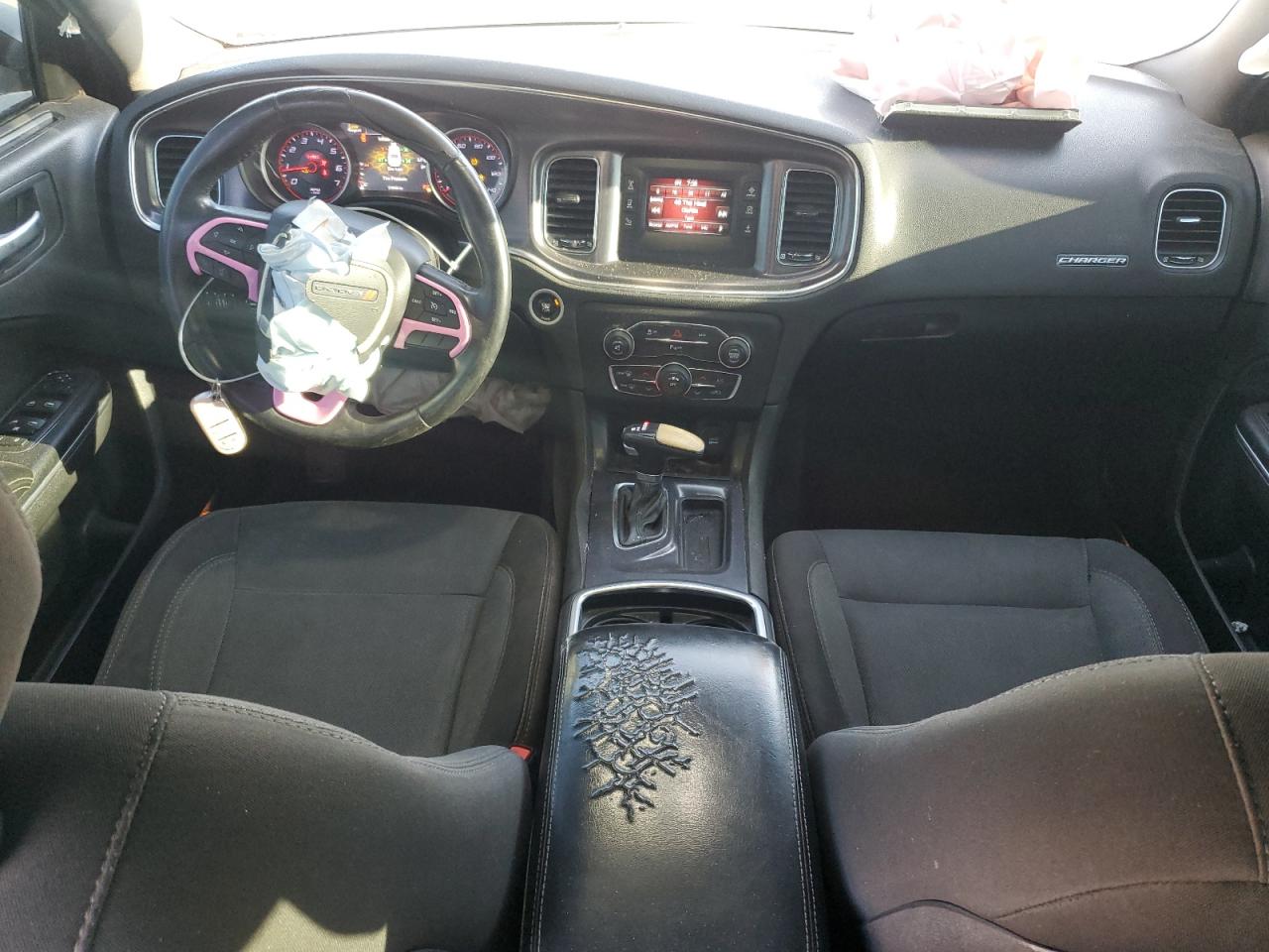 2015 Dodge Charger Se White vin: 2C3CDXBG4FH812768