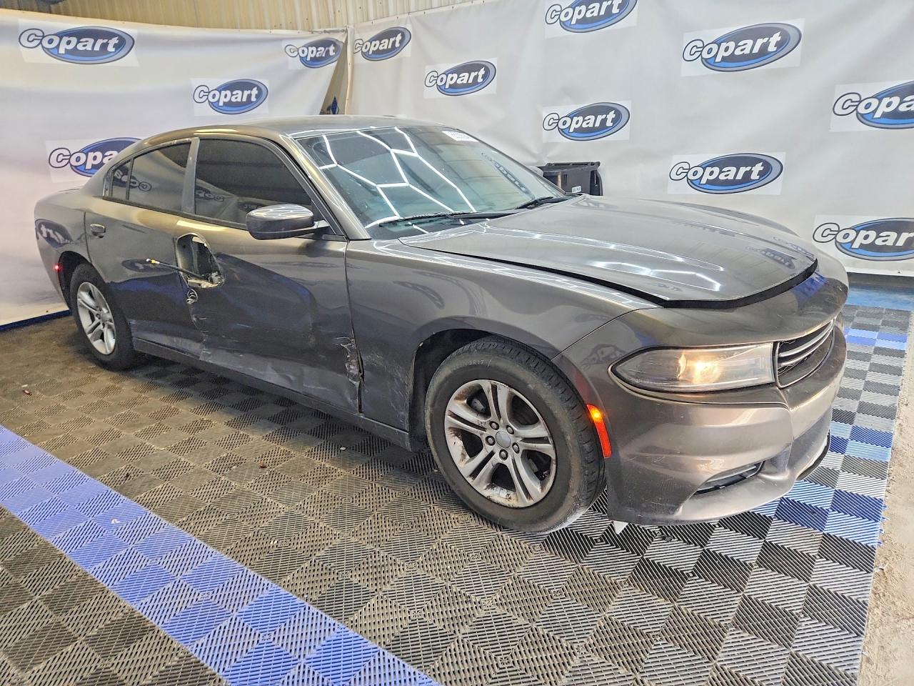 2015 Dodge Charger Se Gray vin: 2C3CDXBG4FH839985