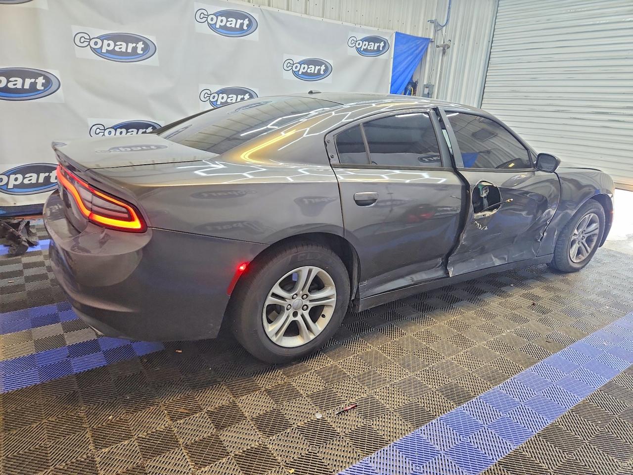 2015 Dodge Charger Se Gray vin: 2C3CDXBG4FH839985